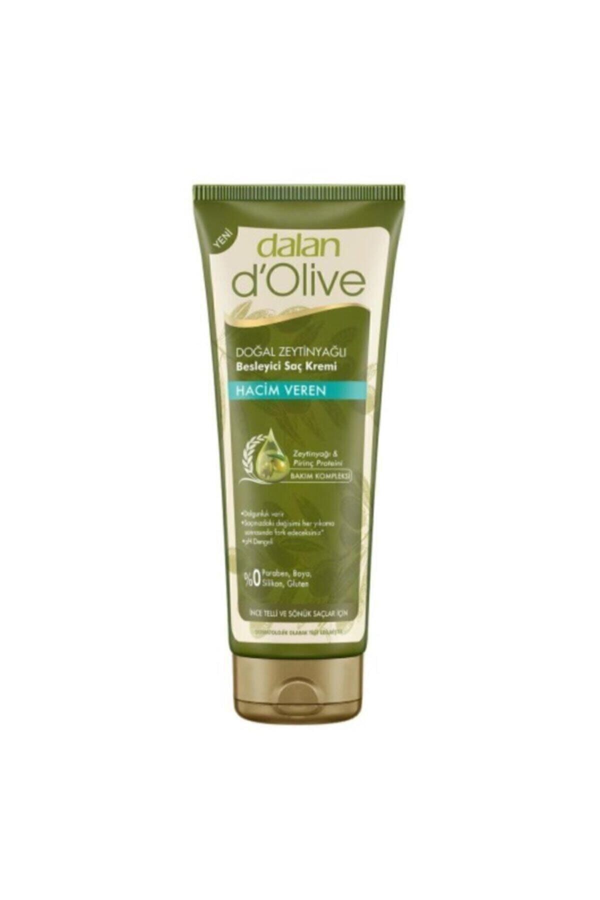 D'olive Zeytinyağlı Hacim Veren Ince Telli Ve Sönük Saçalar Için Saç Kremi 200 Ml X 2 Adet