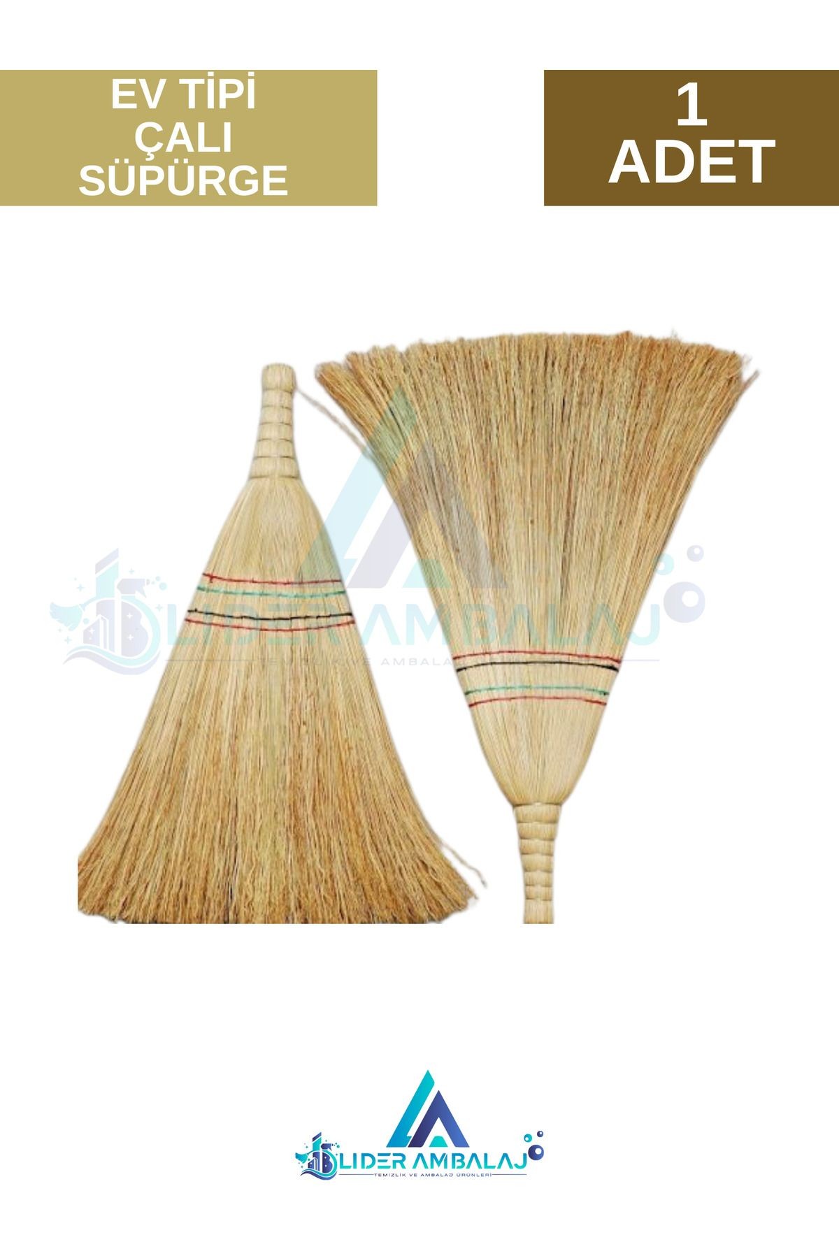 Ev Tipi Çalı Süpürgesi Sarı Süpürge 65x45 1.kalite