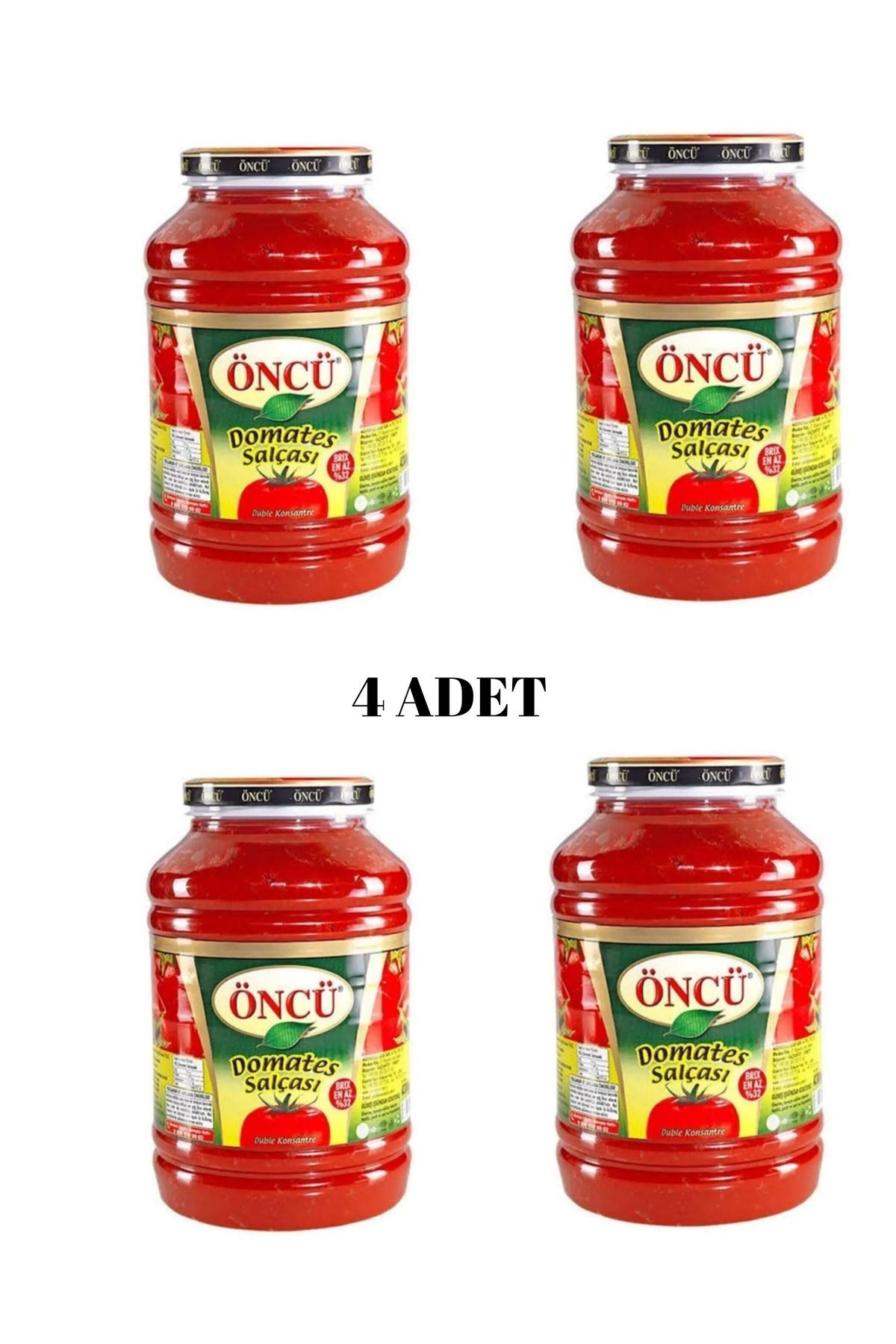 Domates Salçası 4300gr 4 lü Paket (4 adet)