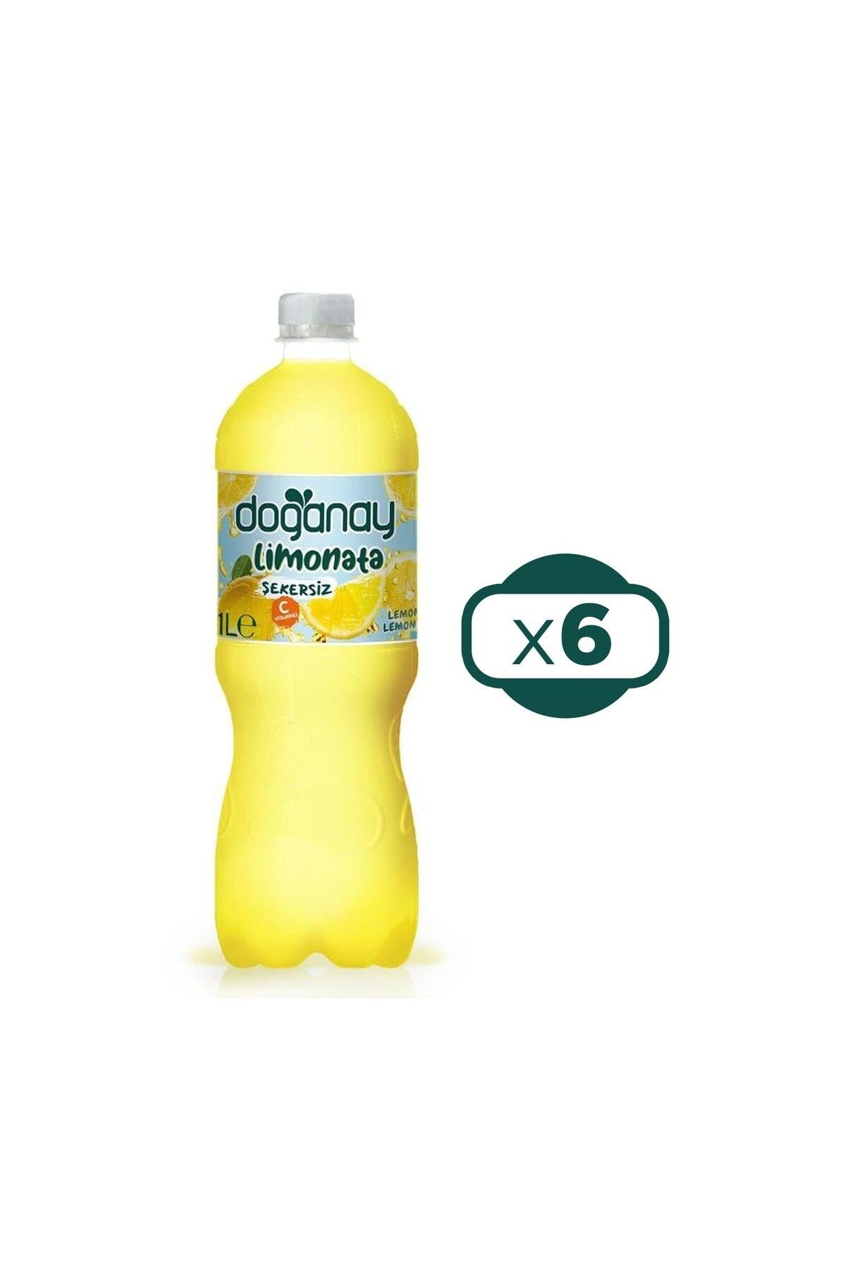 Limonata Şekersiz 1 Lt X 6 Adet