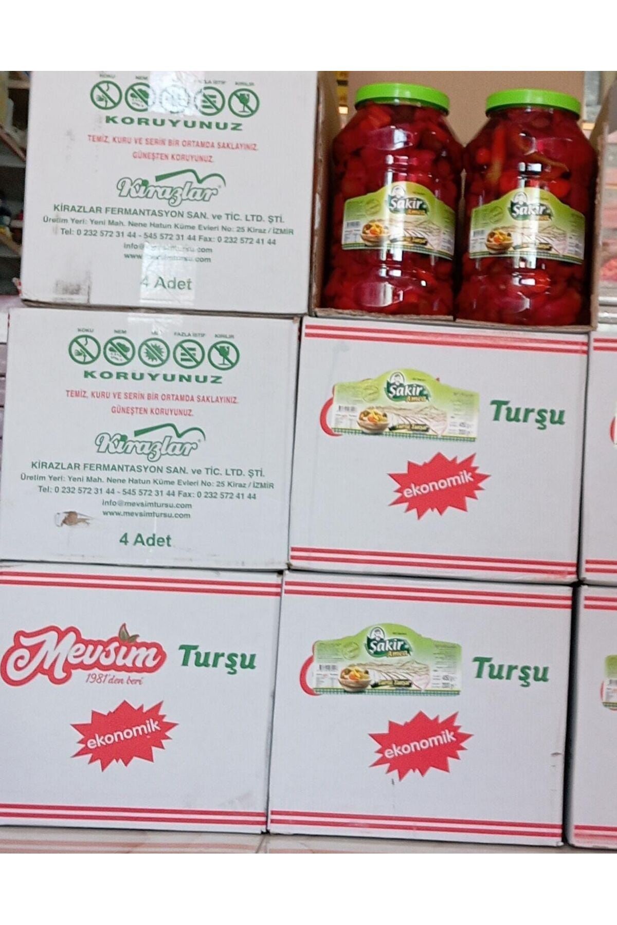 Şakir Amca Ev Tipi Karışık Turşusu 4.2kg
