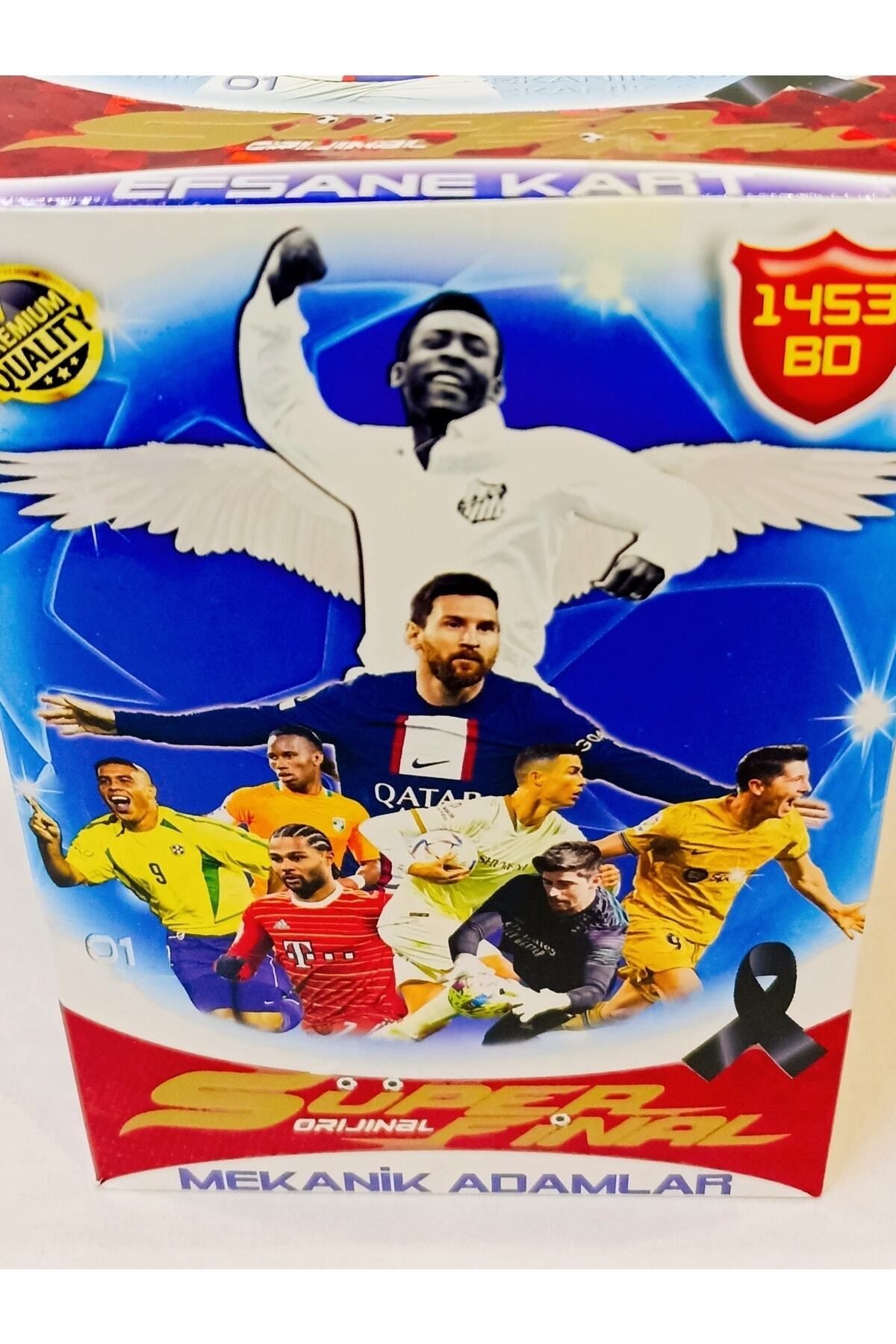 2025 Süper Yıldızlar Mekanik Adamlar Final Futbolcu Kartları Sporcu Kartları 25 Paket (75 KART)