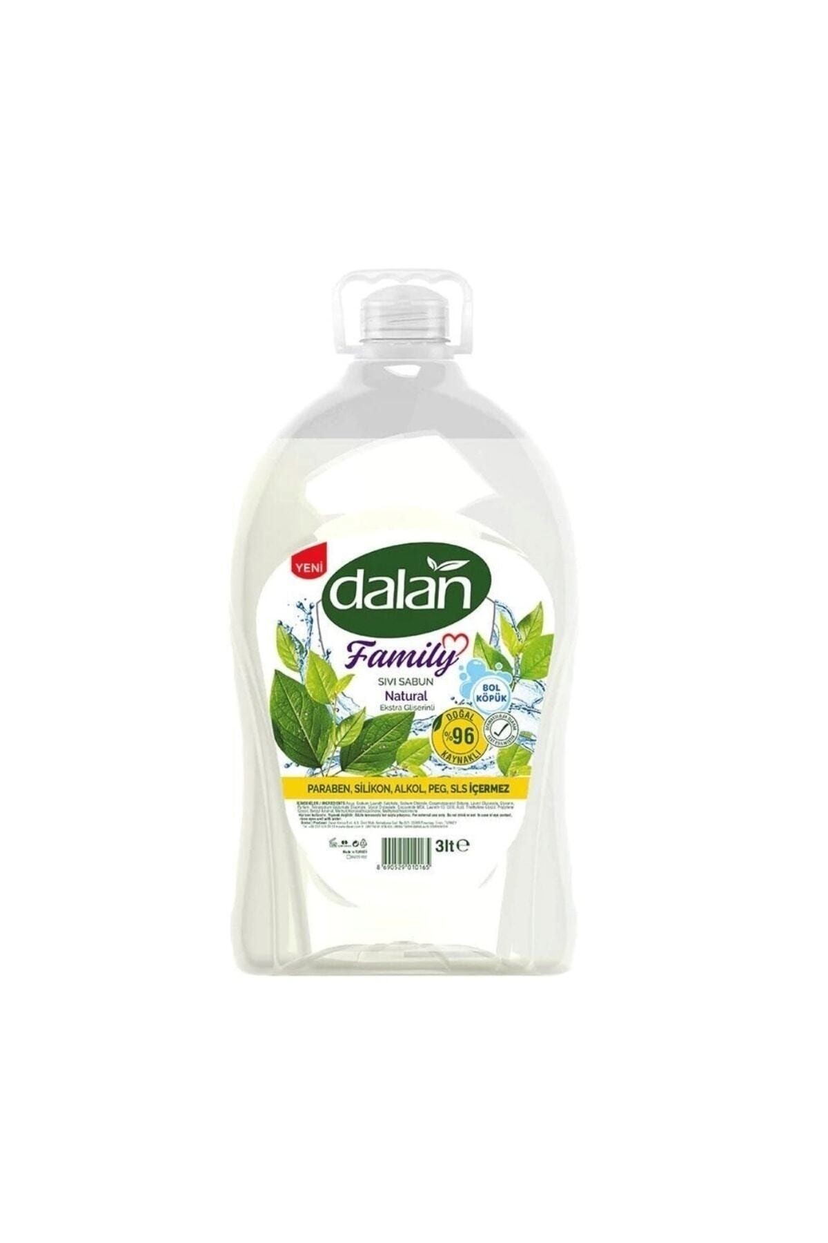 Family Sıvı Sabun Natural 3 Lt X 4 Adet