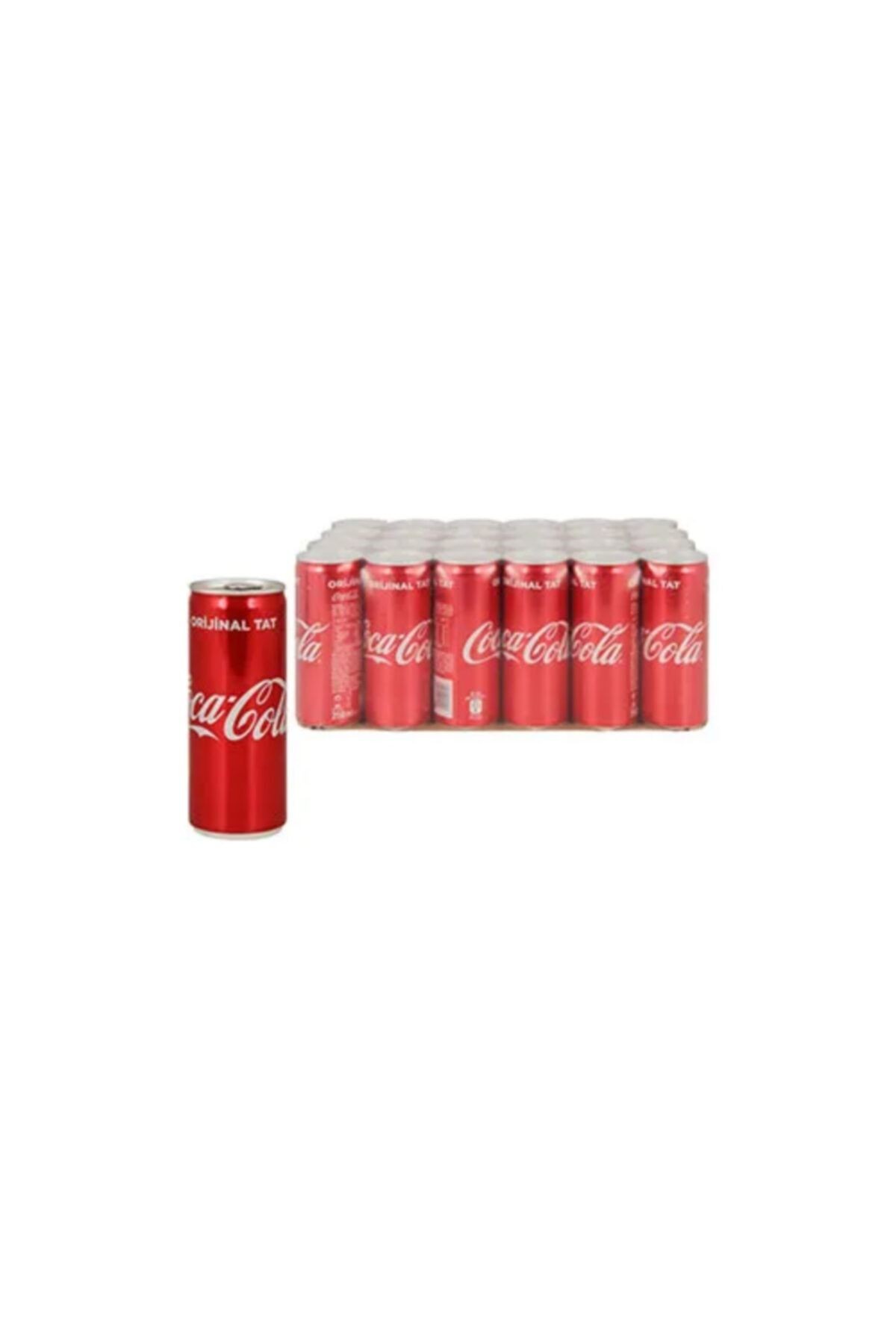 Coca Cola 250 Ml 24'lü Teneke Kutu