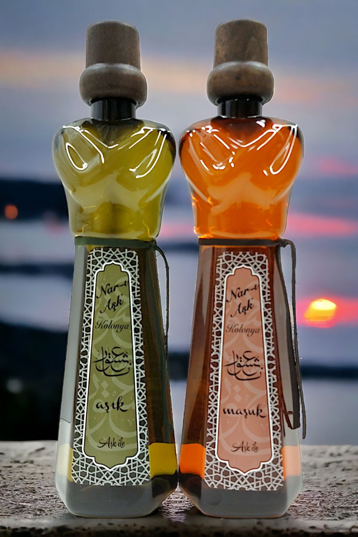 Nar-ı Aşk Kolonya (Aşık ve Maşuk) 2'li Set