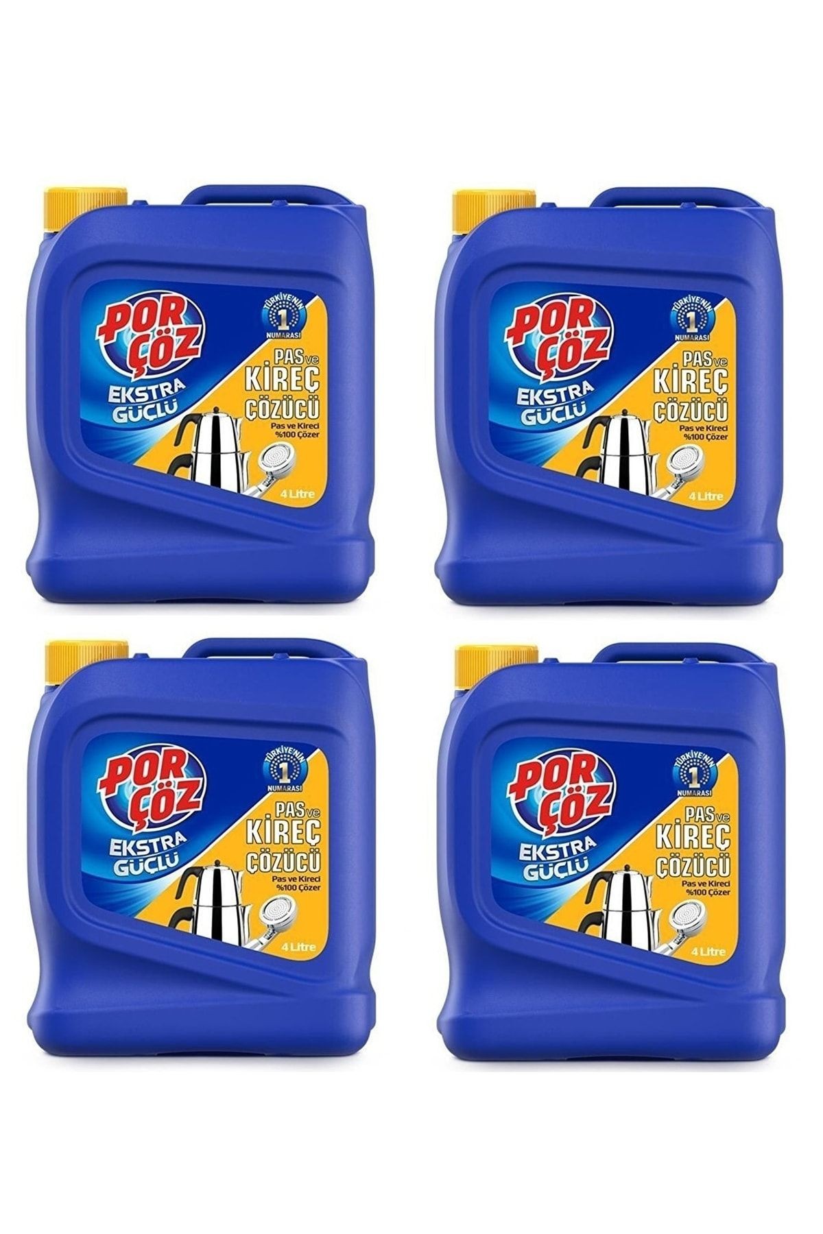 4 Lt Kıreç Ve Pas Çözücü 4x4=16 Lt