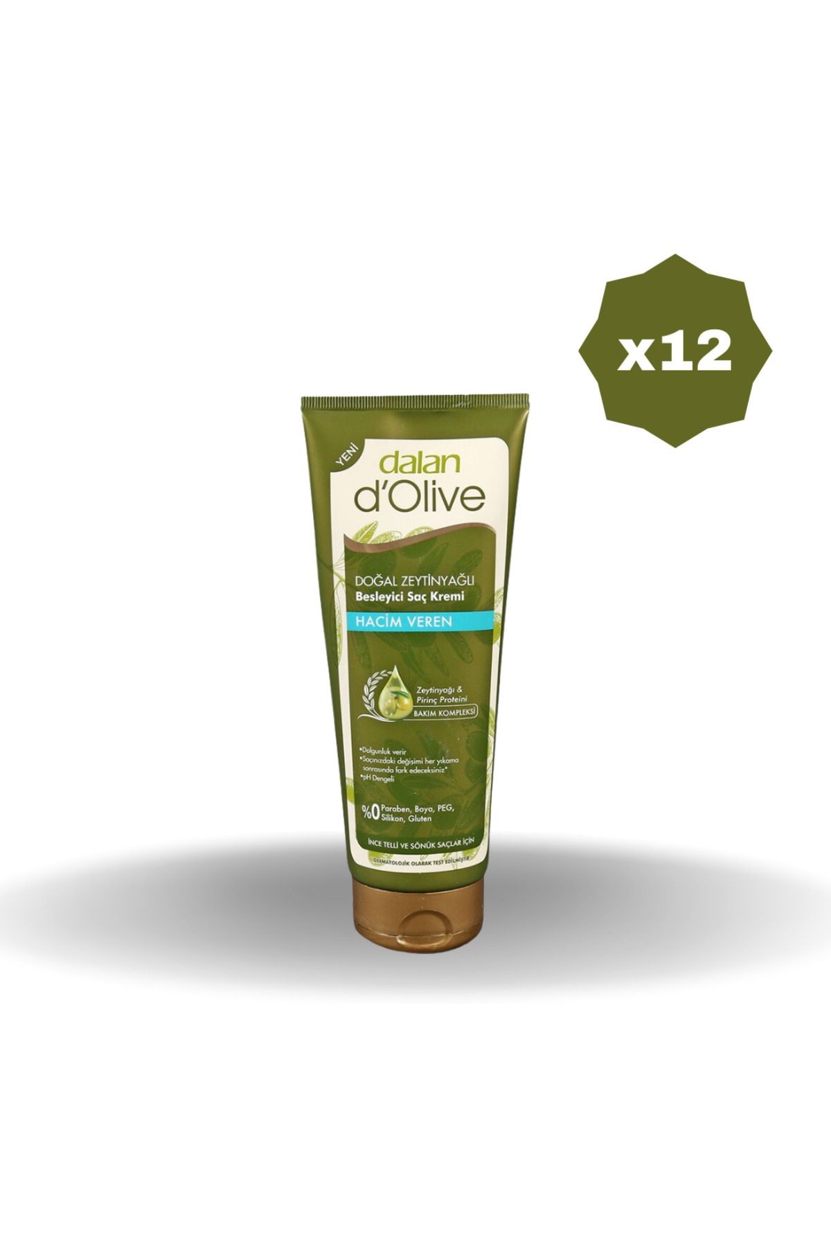 D'OLİVE HACİM SAÇ KREMİ 200 ML X 12 ADET