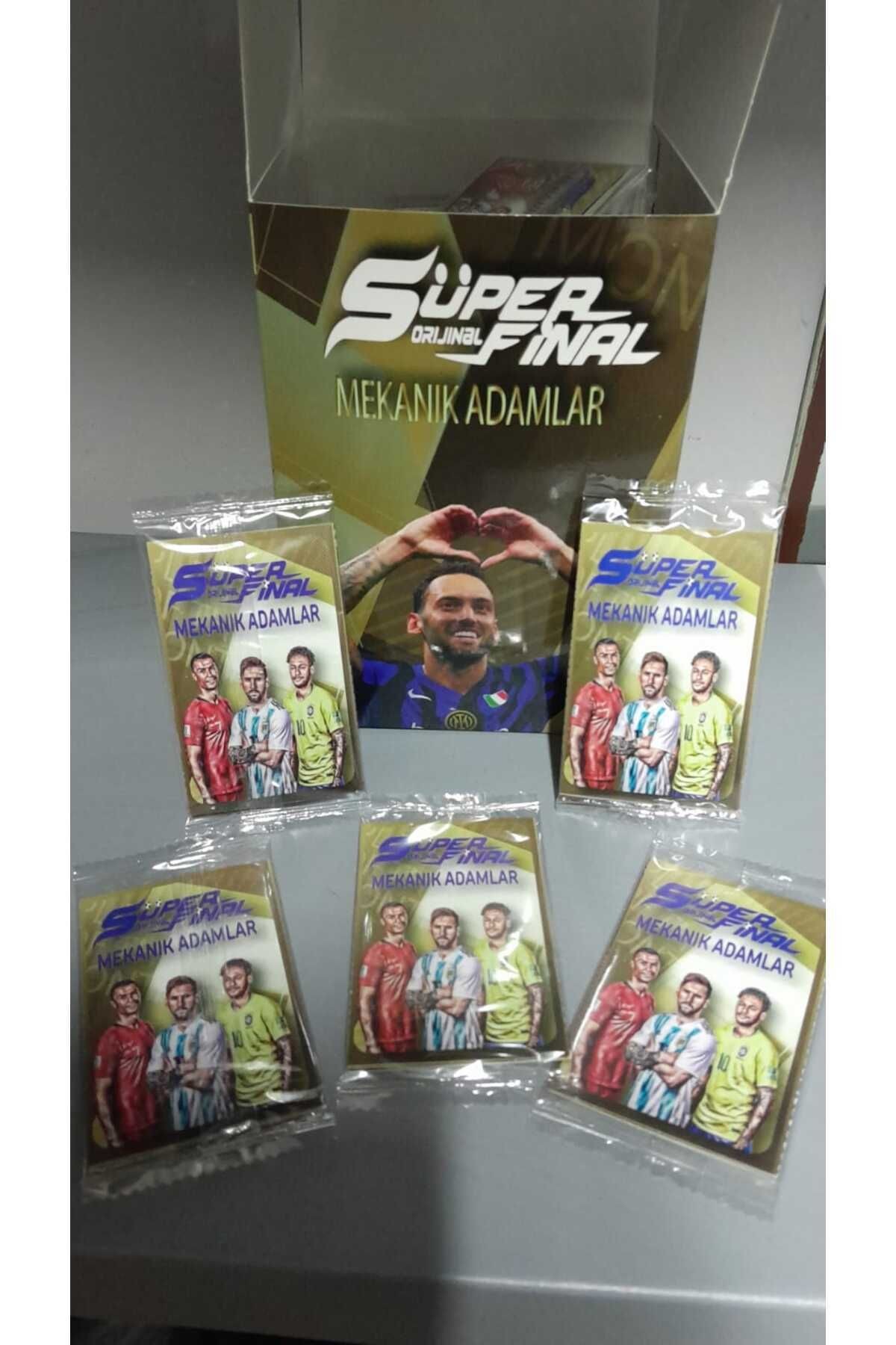 Mekanik Adamlar Süper 150 Paket 450 Adet Kutusuz Yeni Sezon Sporcu Futbolcu Oyuncu Kartları