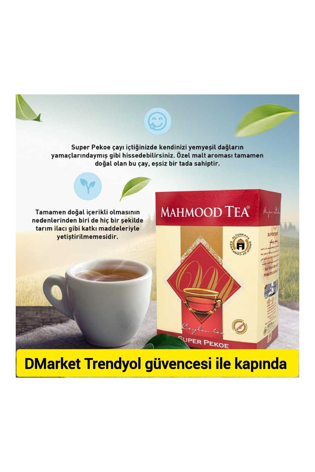 Cihan Tea, & Mahmood Tea, Seylan Siyah Dökme Çay 2 paket