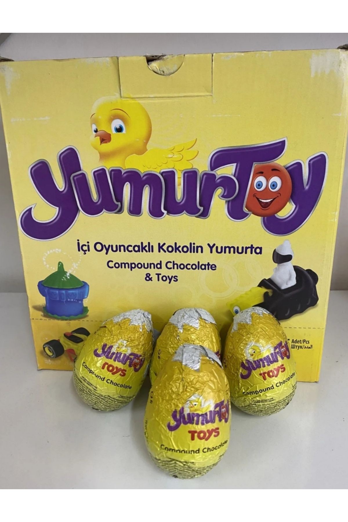 Çikolatalı Süpriz Yumurta Yumurtoy 36 Adet