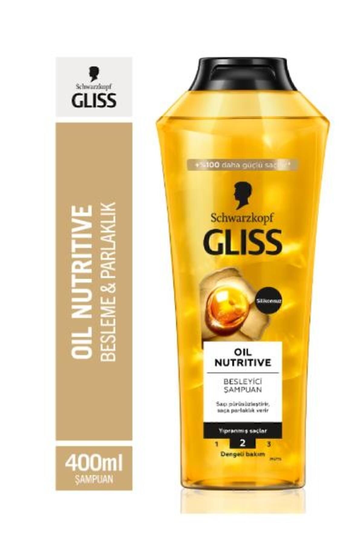 Oil Nutritive Şampuan 400ml x 6'lı Set