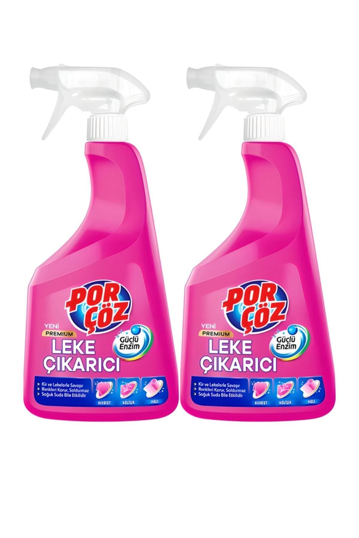 PORÇÖZ Leke Çıkarıcı Sprey 2'li 2x750 Ml