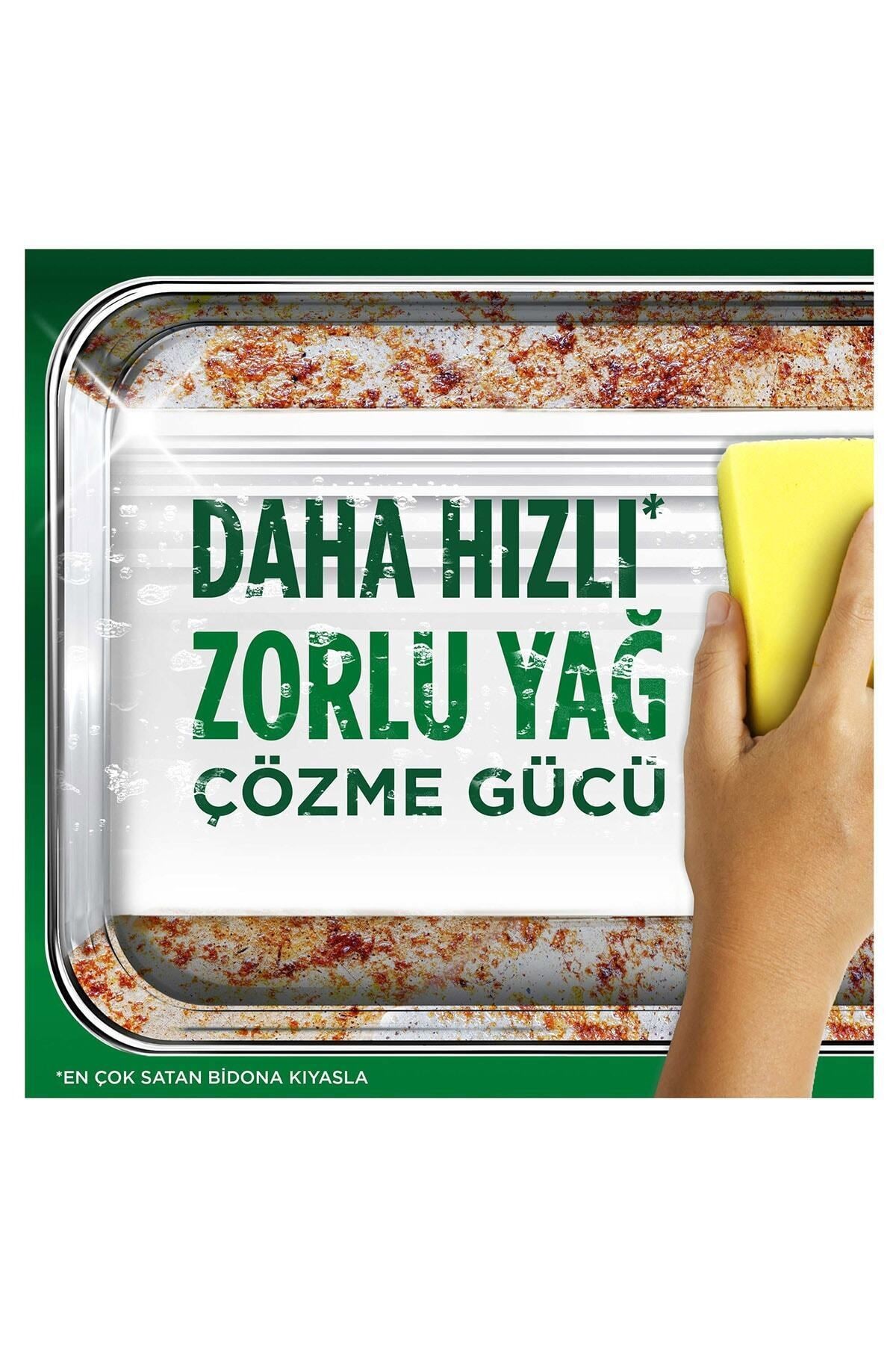 1500 ml Ultra Hızlı 3'lü Etki Sıvı Bulaşık Deterjanı Limon ve Misket Limonu Kokulu 1500ml