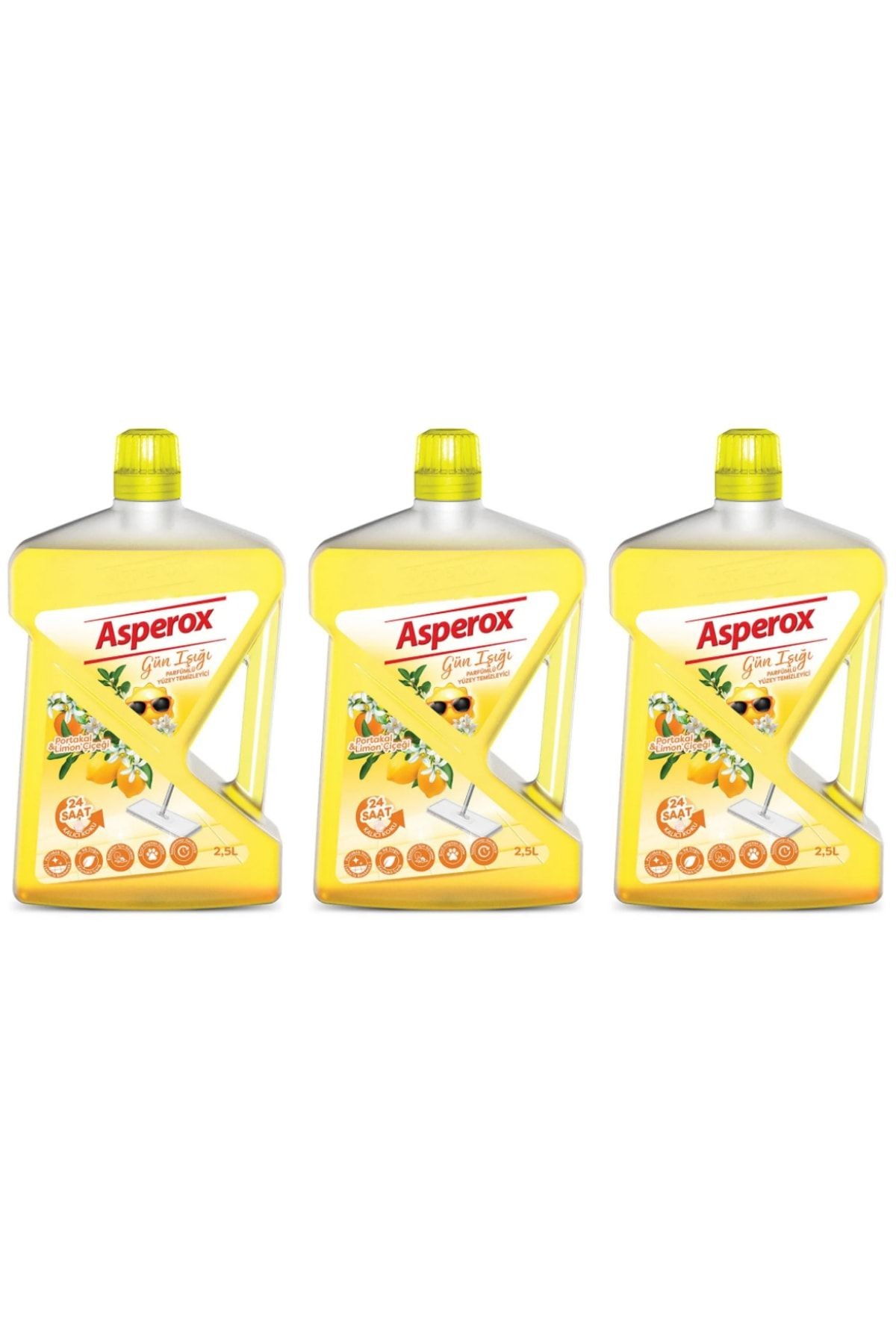 Yüzey Temizleyici Portakal & Limon 2500 Ml X3 Adet