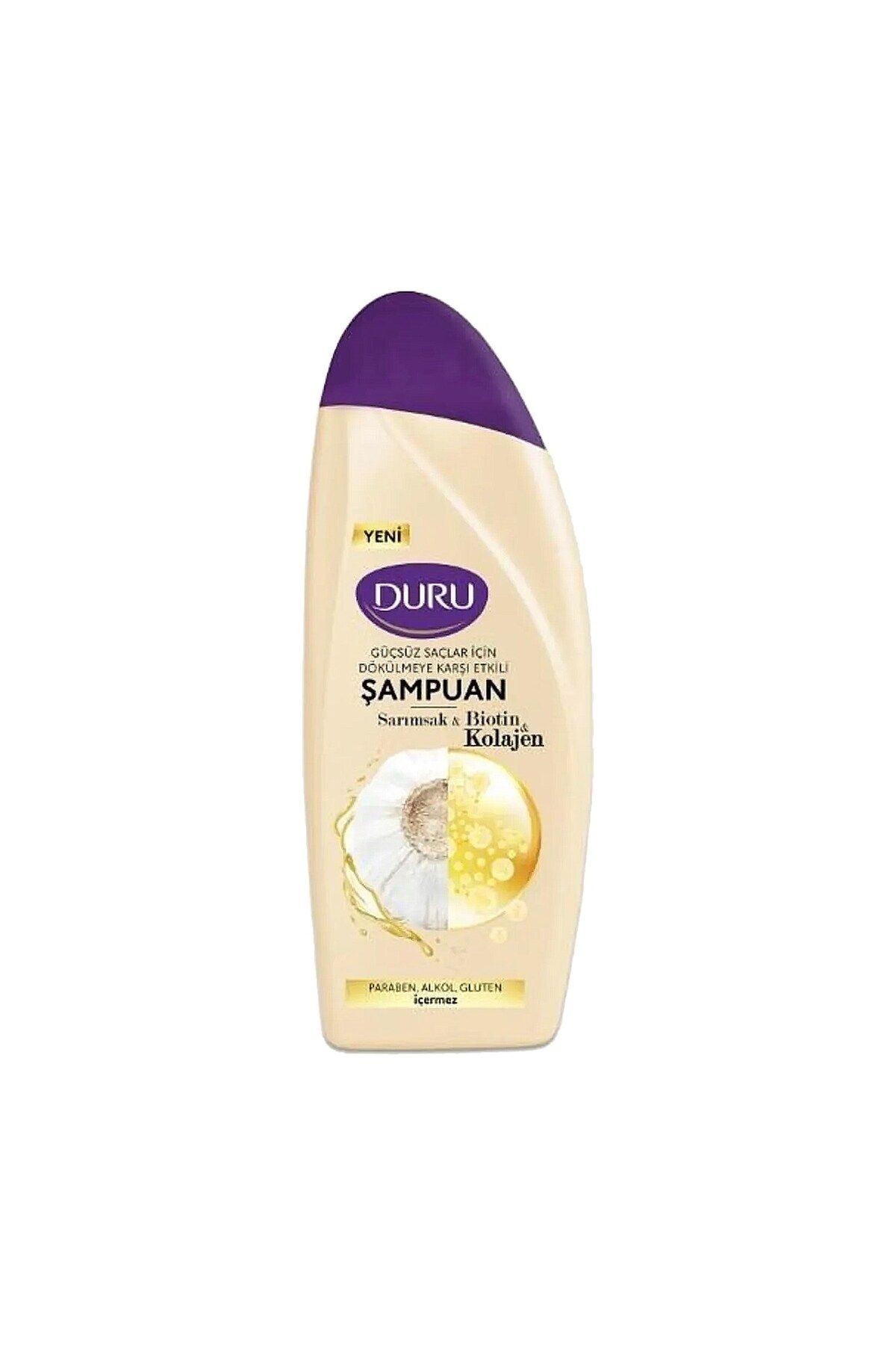 Sarımsak&Biotin&Kolajen Dökülmeye Karşı Etkili Şampuan 12x500 ml