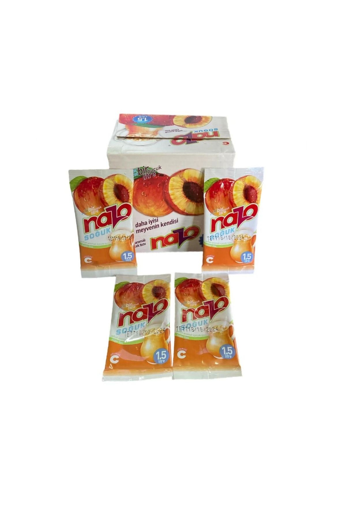 Şeftali Aromalı Toz İçecek 9 Gr X 24 Adet