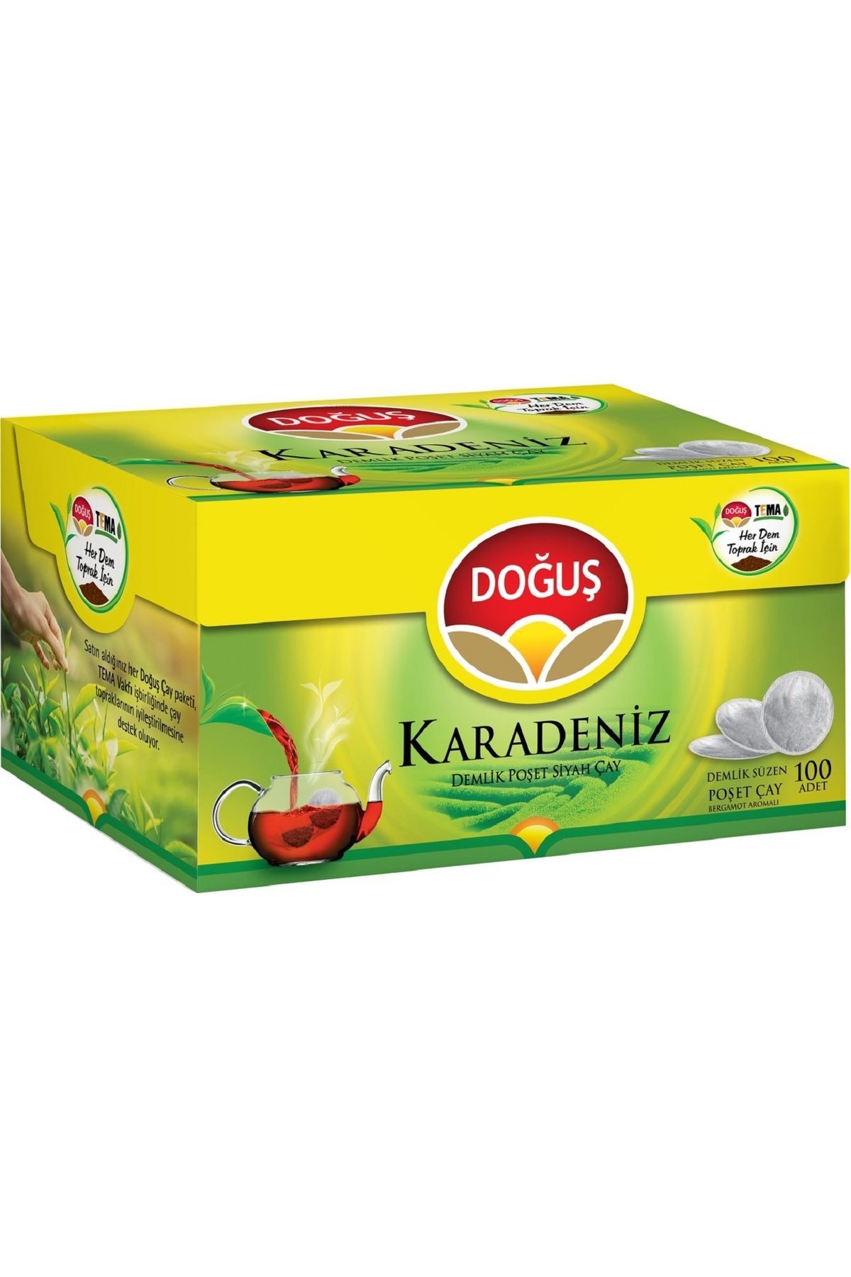 Karadeniz 100'lü Demlik Poşet X 4 Adet