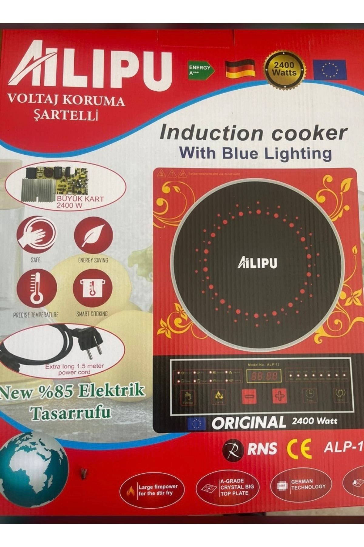 Ailipu İndiksiyonlu Lazer Ocak 2400w