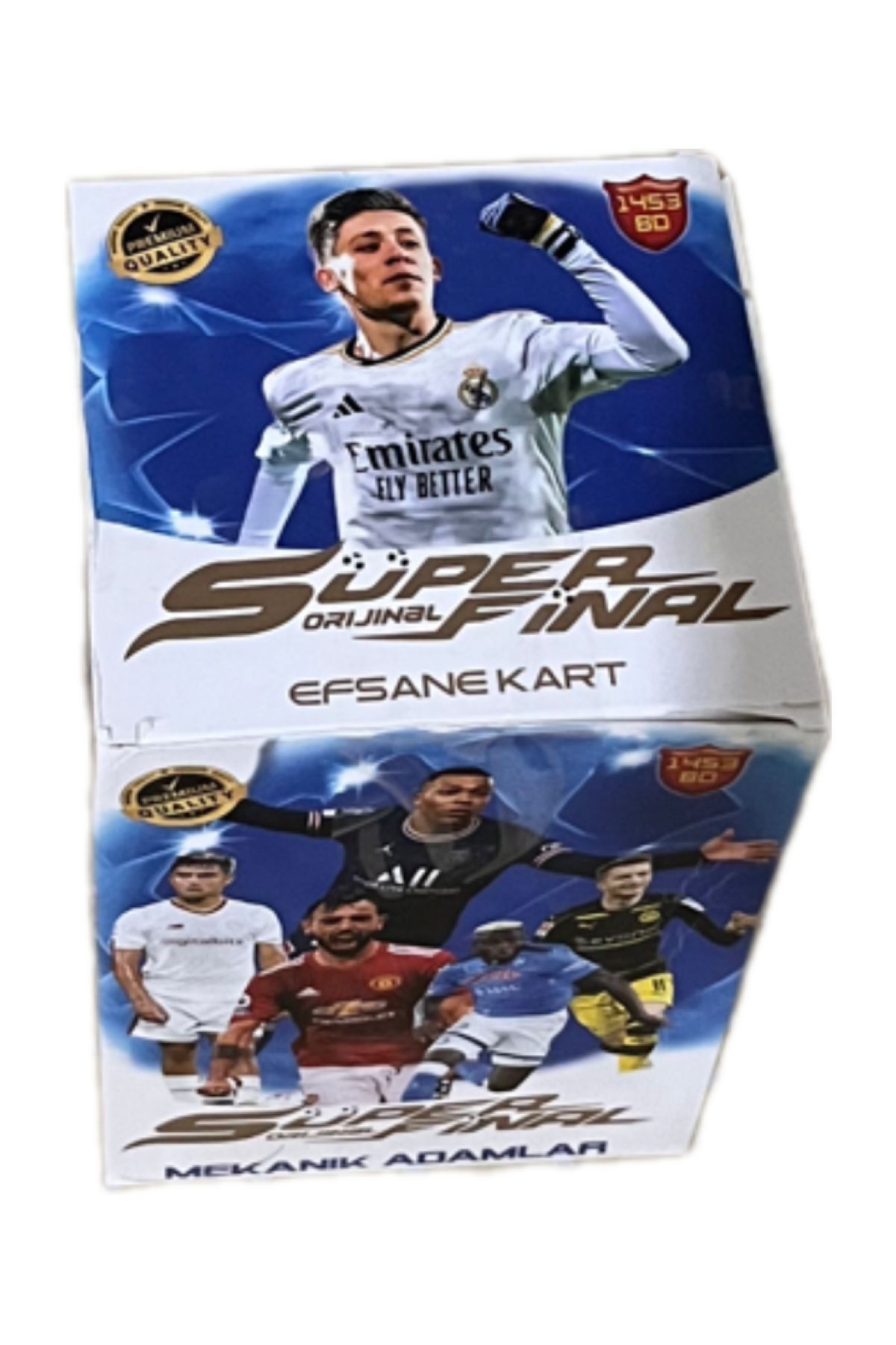 Süper Final Mekanik Adamlar En Son Sezon Futbolcu Kartları 150 Paket 3lü (450 Kart)