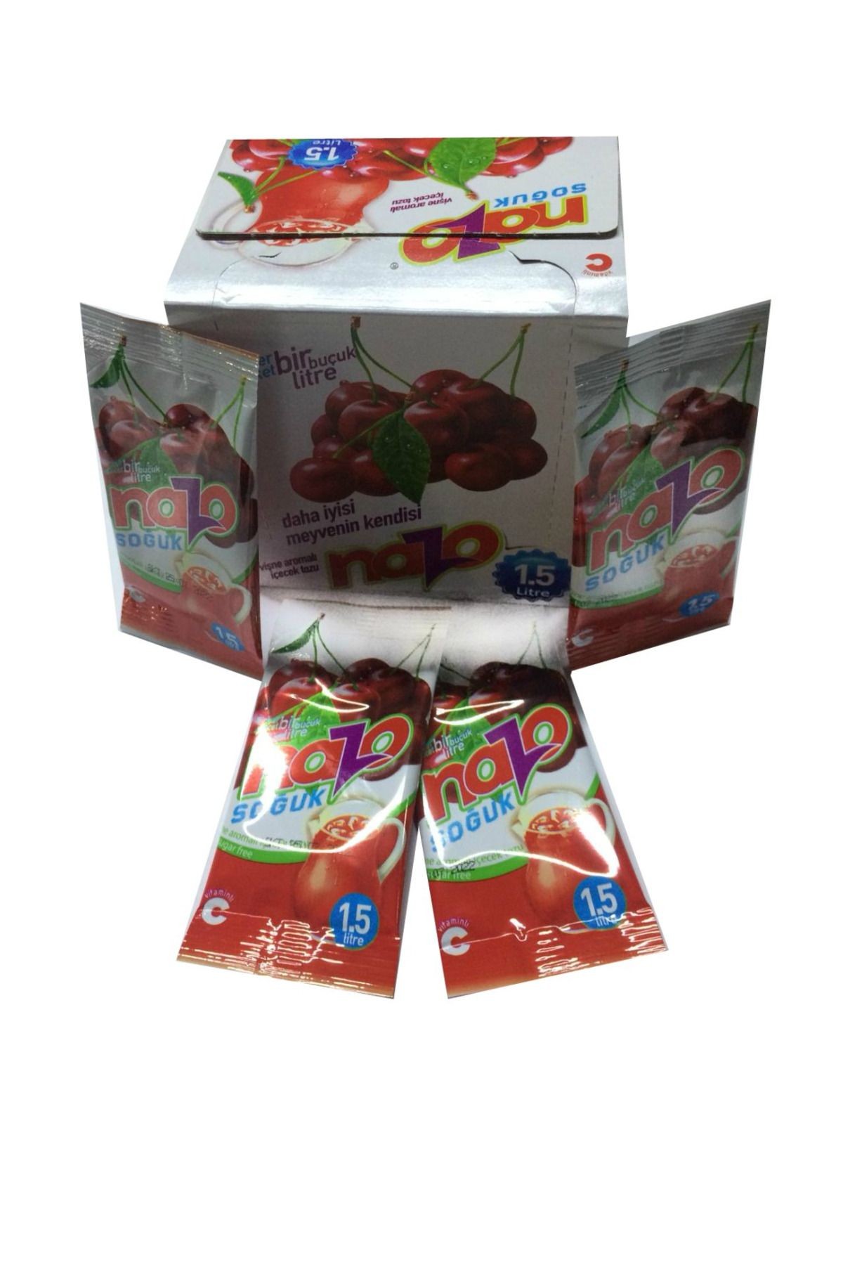 Vişne Aromalı Toz İçecek 9 Gr X 24 Adet