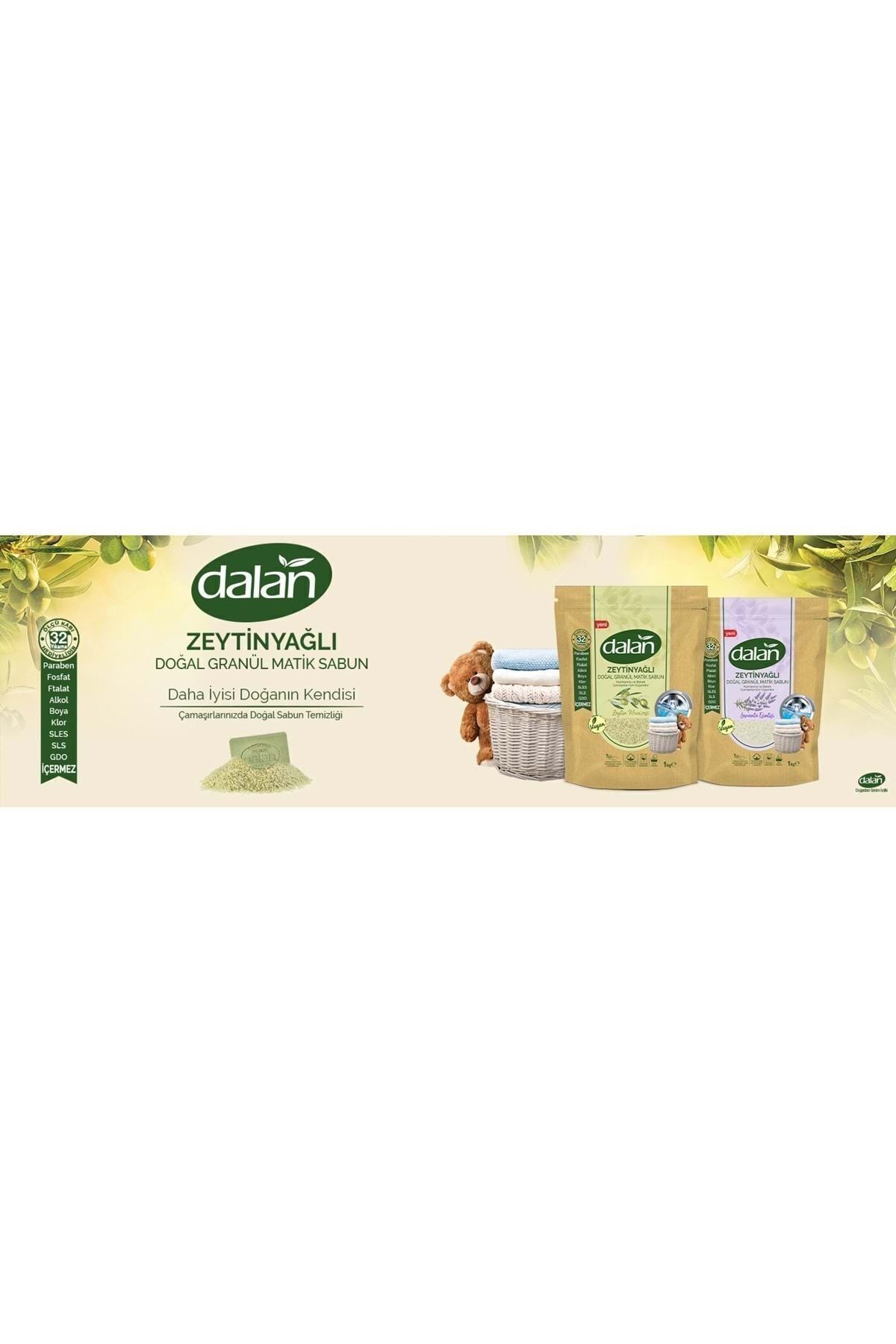 Zeytin Mucizesi Zeytinyağlı Granül Matik Sabun Tozu 32 Yıkama 1 Kg 4 Adet