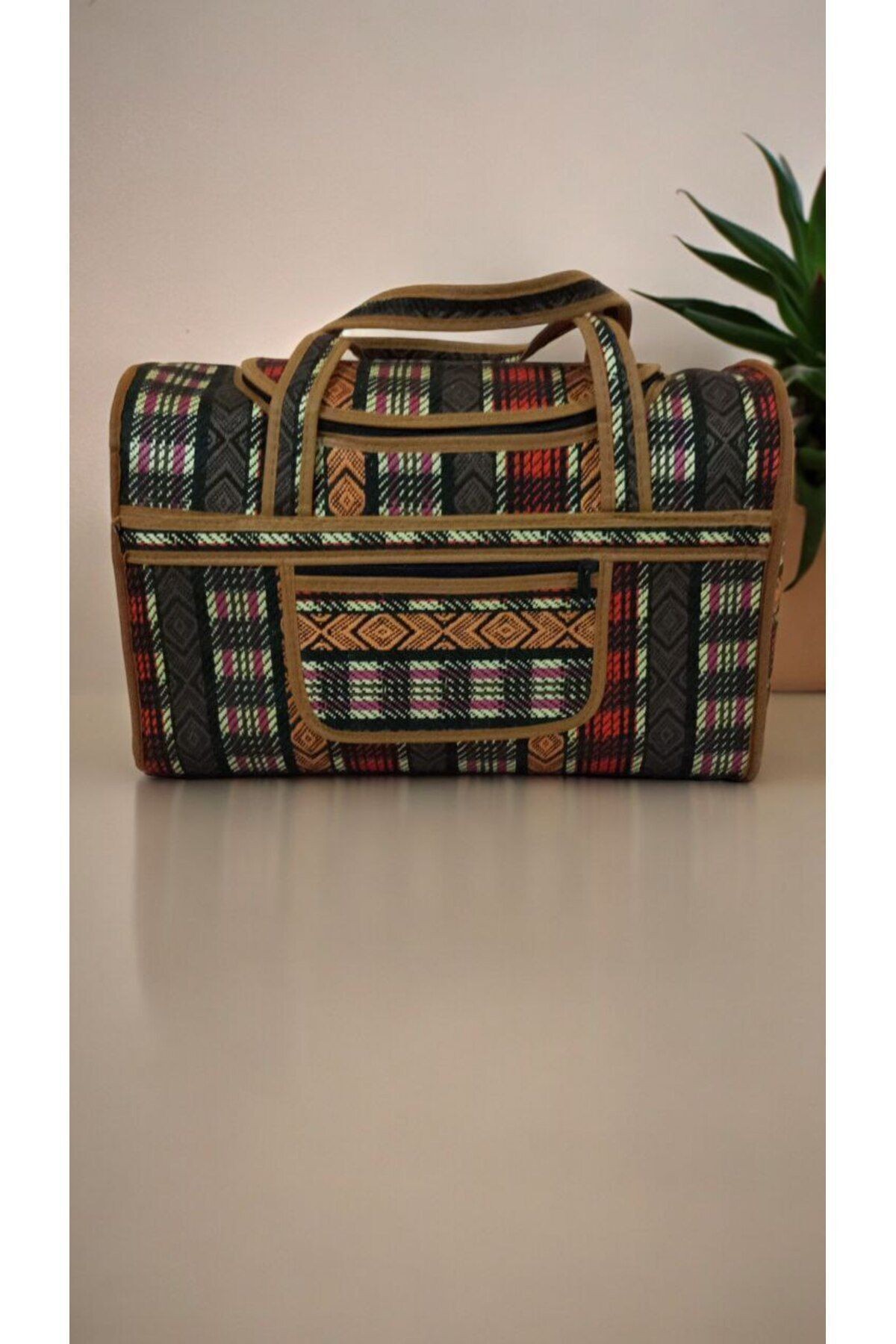 Otantik Valiz & Bavul Seti, Büyük Çanta, Etnik Desen, Yöresel Çanta, Dokuma Yetkili Satıcı Yodi Bag