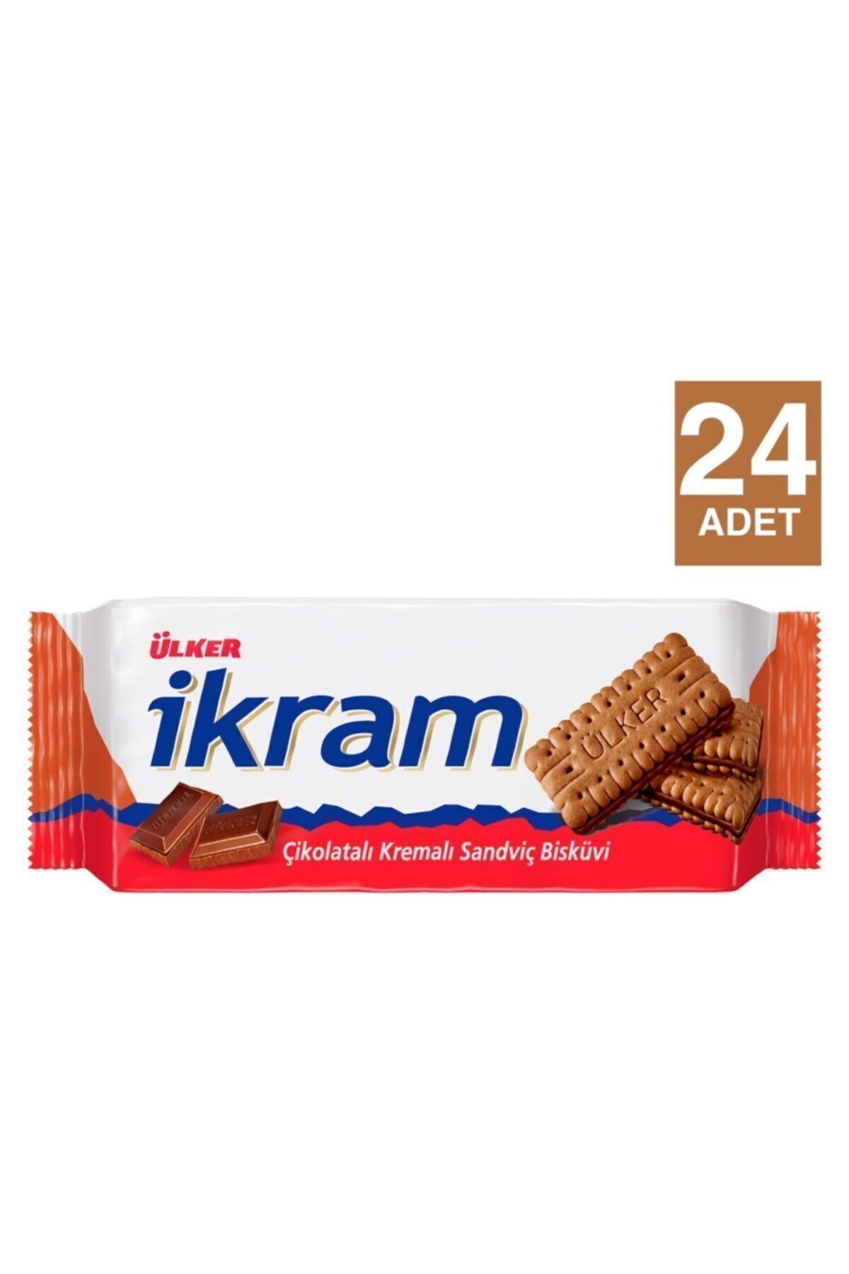 Ikram Çikolatalı Bisküvi 24 Lü
