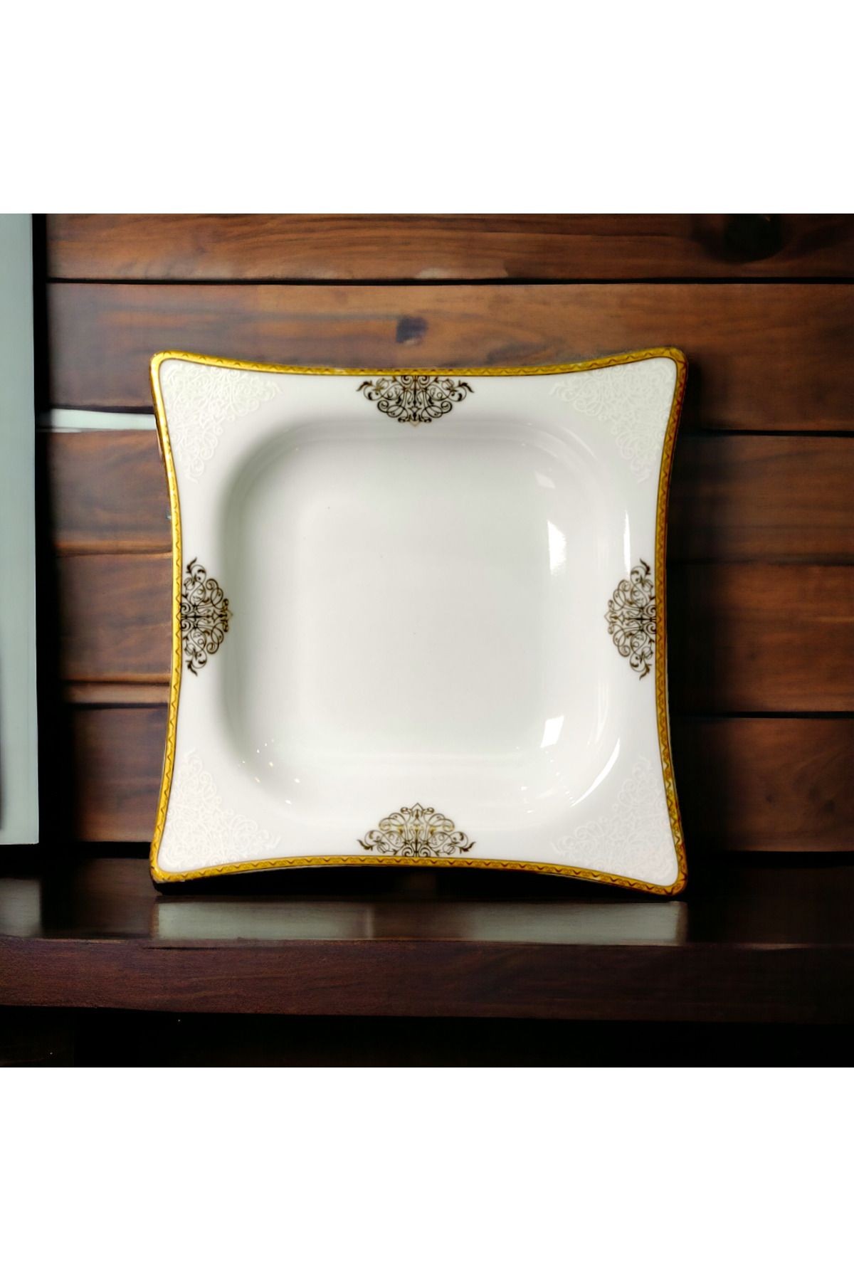 6 Kişilik Porselen Gold Yemek Takımı 18 Parça Kırık Parça Tedarik Edilir