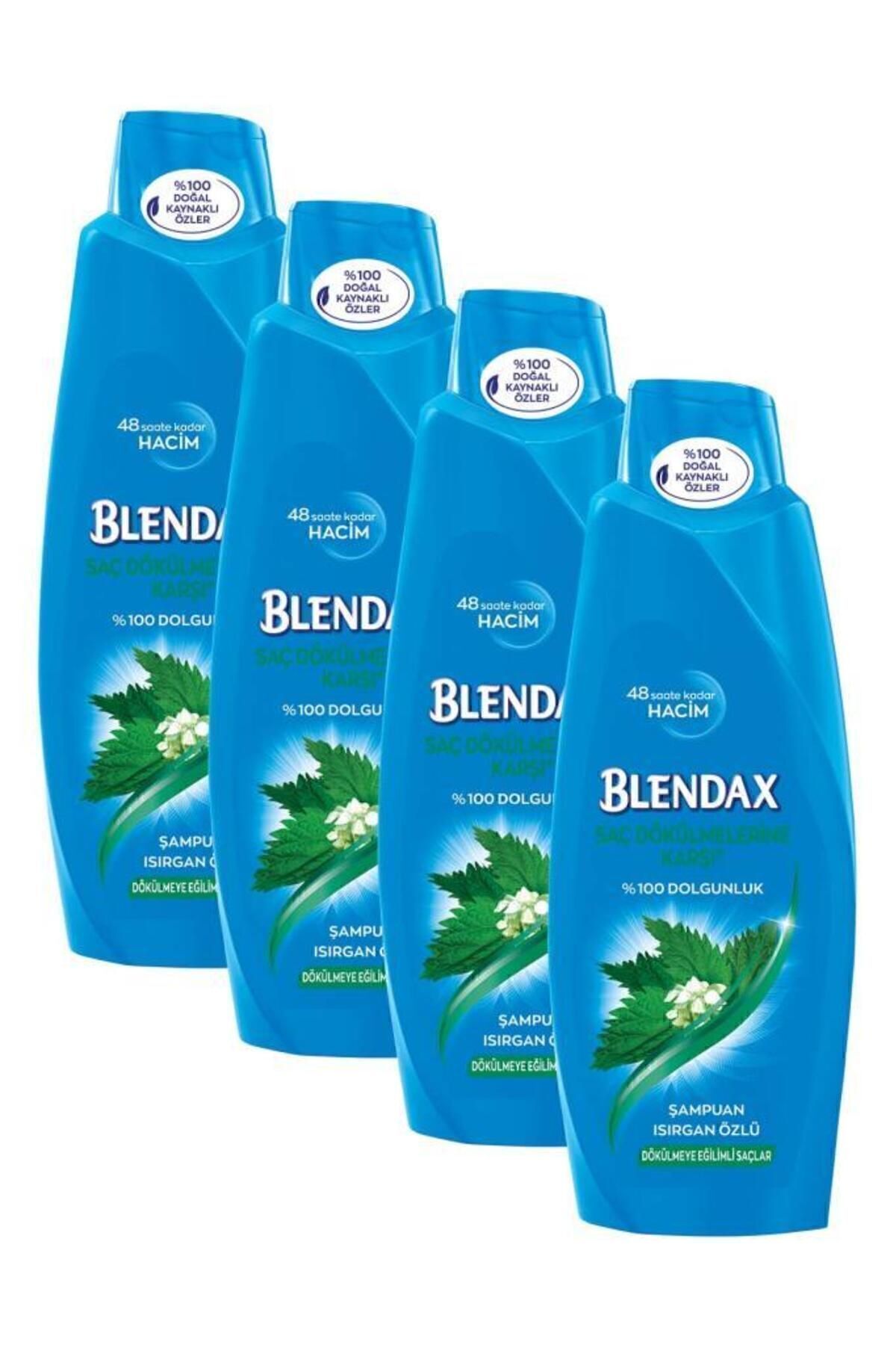 Isırgan Özlü 4x500 ml Saç Dökülmesine Karşı Güçlendirici ve Hacim Veren Şampuan set