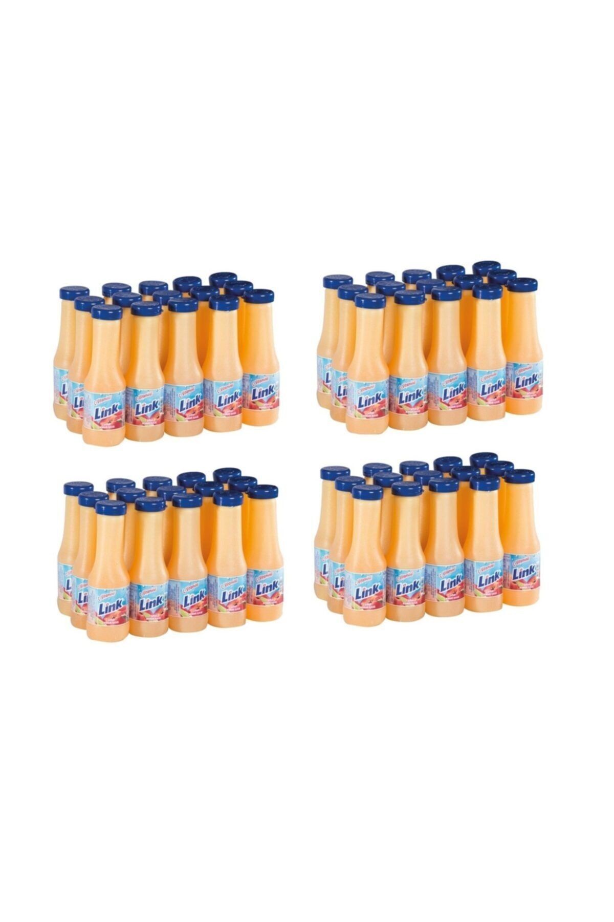 Link Şeftali Aromalı Meyve Suyu 200ml 15x4 Paket