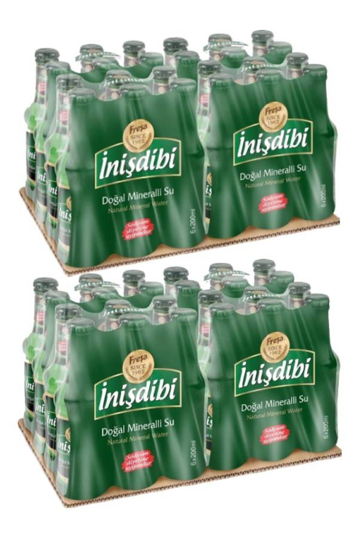 Freşa Inişdibi Maden Suyu 200 ml x 2 Koli (48 Adet)