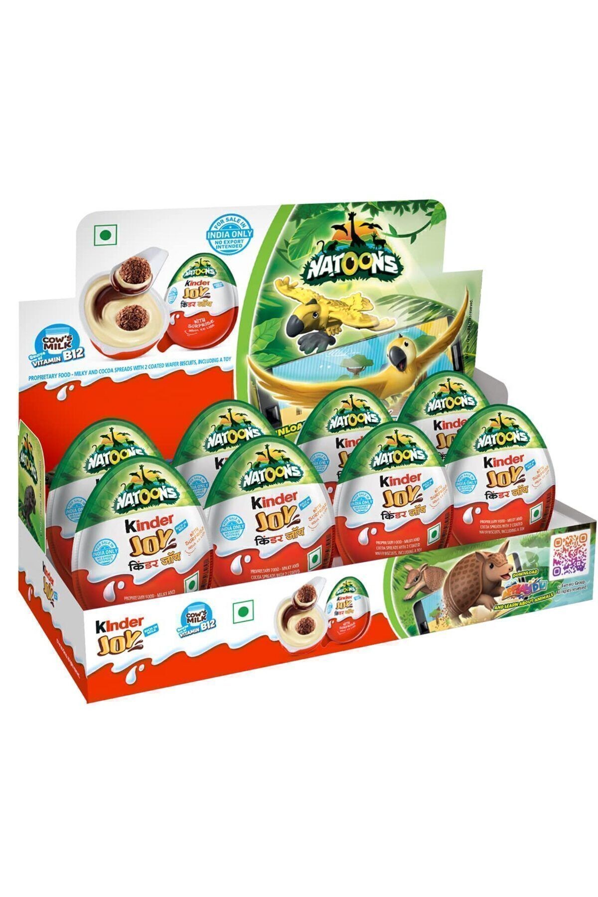 Yeni Joy Natoons 20 gr X 24 Adet Sürpriz Yumurta