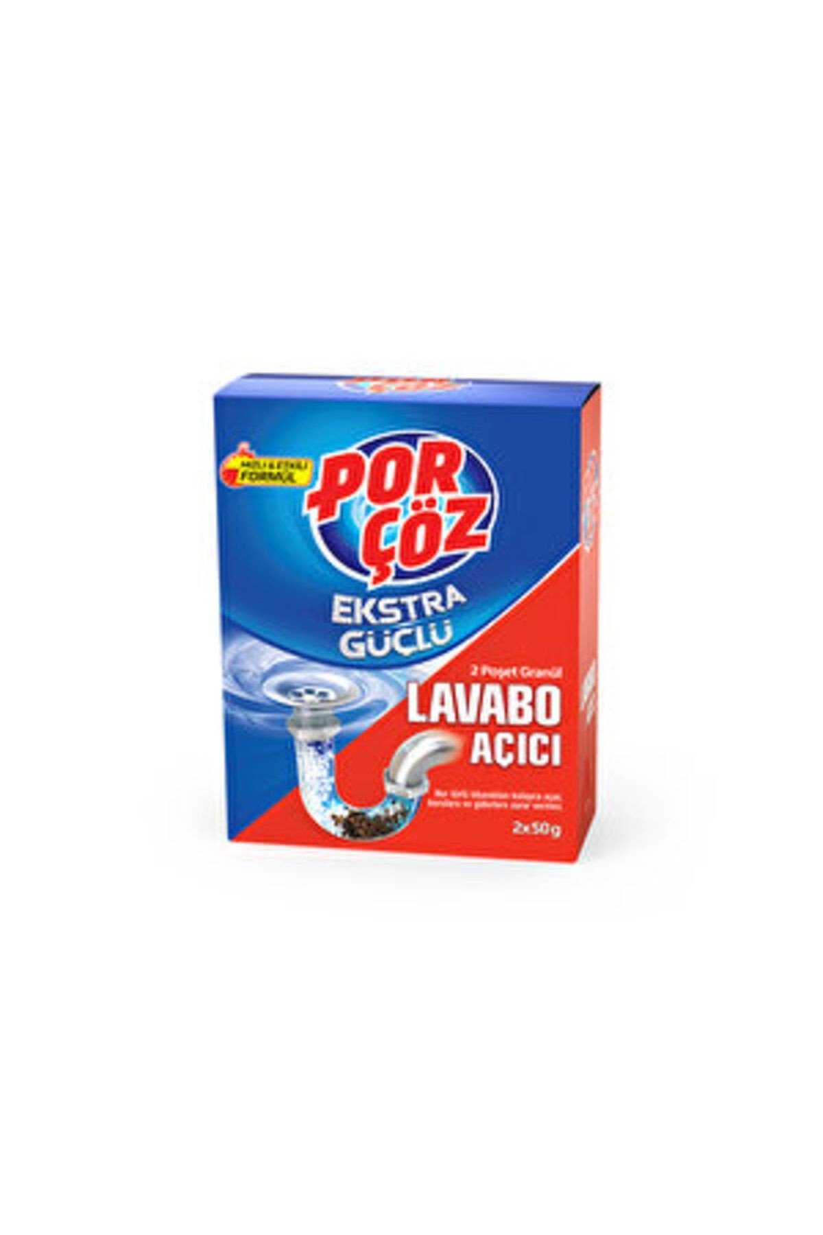 Lavabo Açıcı Granül 2x50 = 100 gram