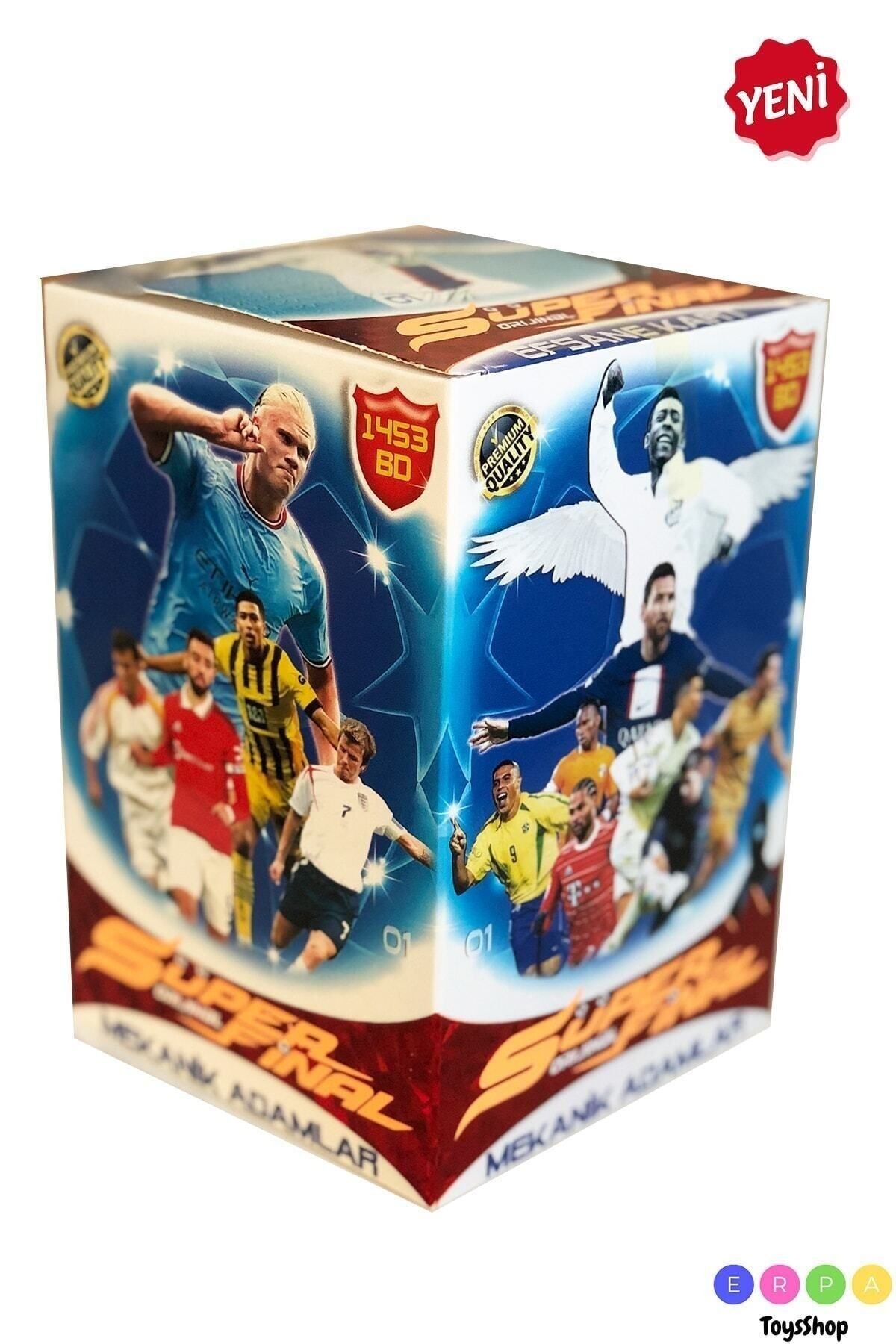 Süper Yıldızlar Mekanik Adamlar En Son Sezon Futbolcu Kartları 150 Paket 3'lü (450 KART) 2025 Sezonu