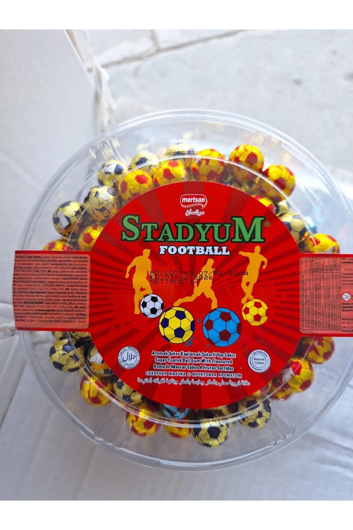 Stadyum Football Taraftar Sakız 3gr 300 Adet