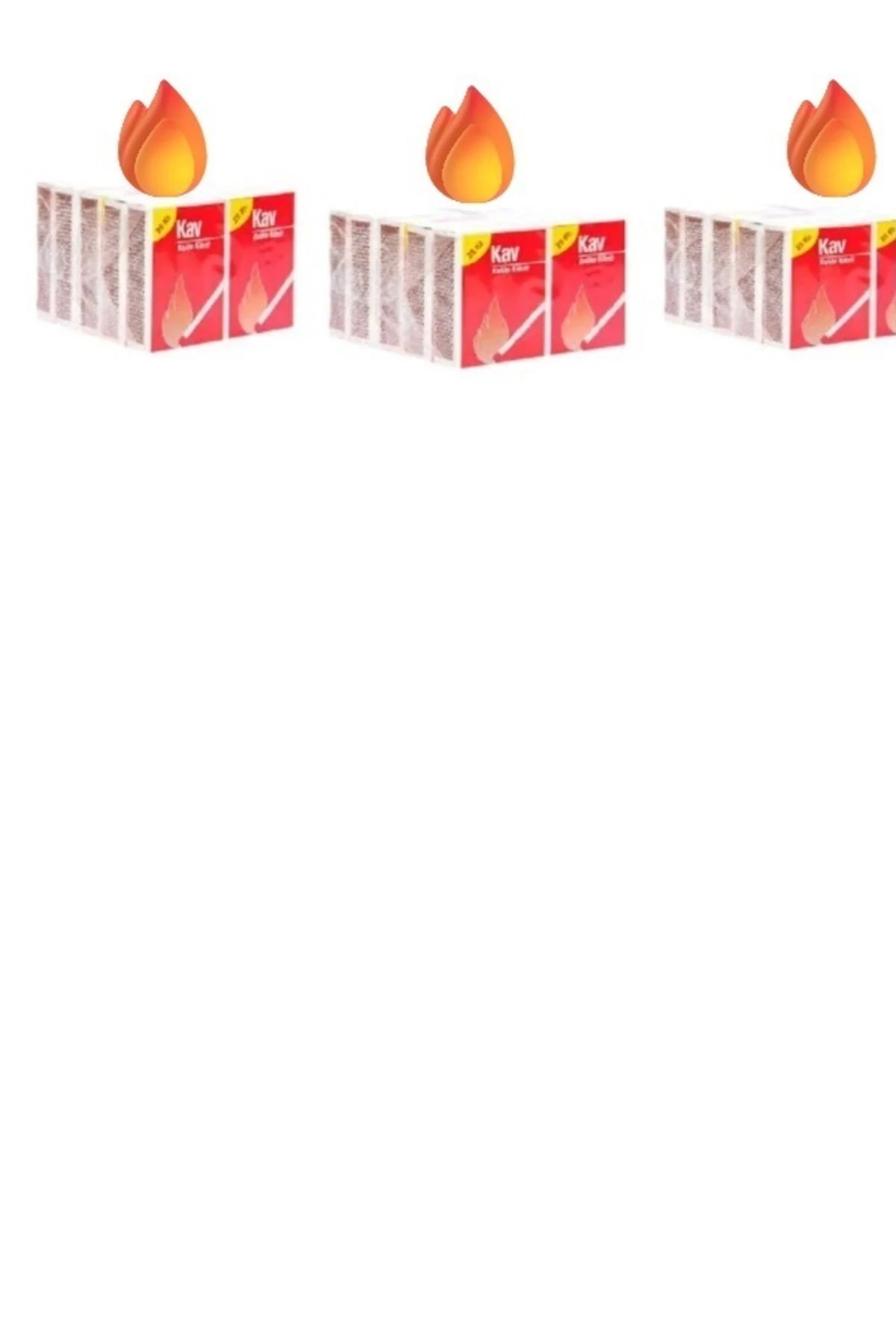 Kav Kibrit 3 Paket 30 Kutu