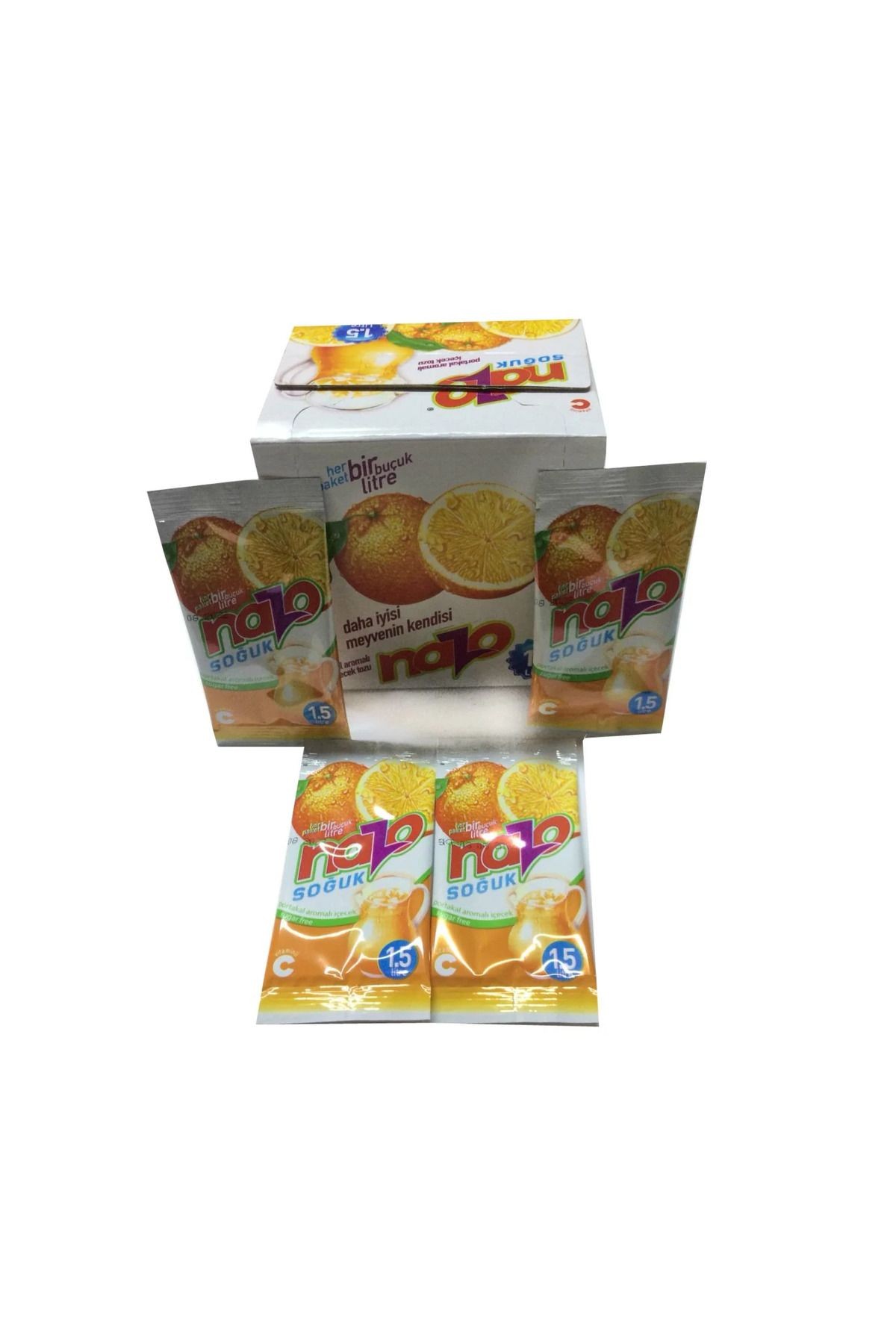 Portakal Aromalı Toz İçecek 9 Gr X 24 Adet