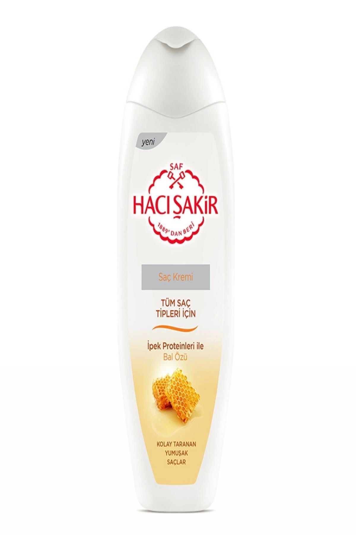 Hacı Şakir Saç Kremi 450 ml_(Bal) 307834 *12