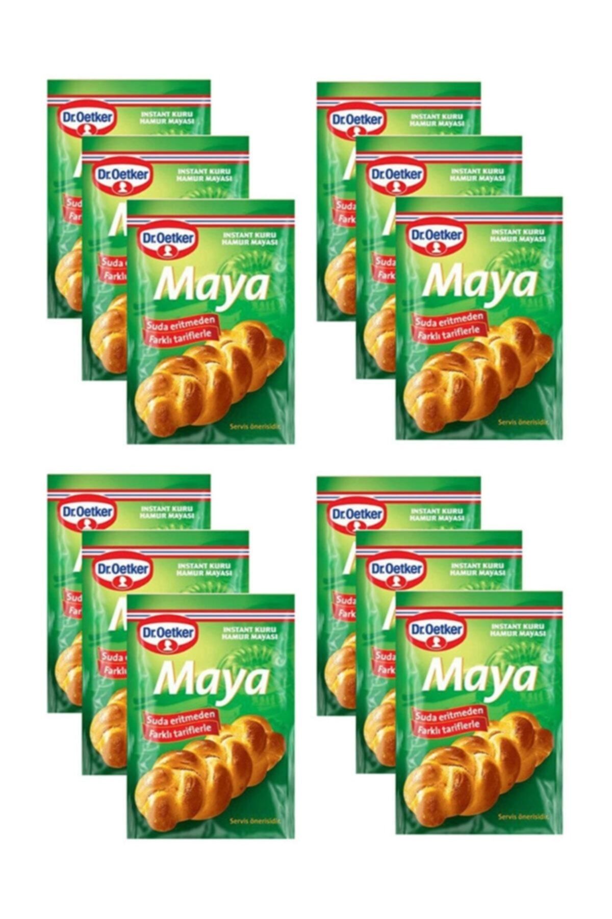 Instant Kuru Maya 10 Gr X 12 Paket