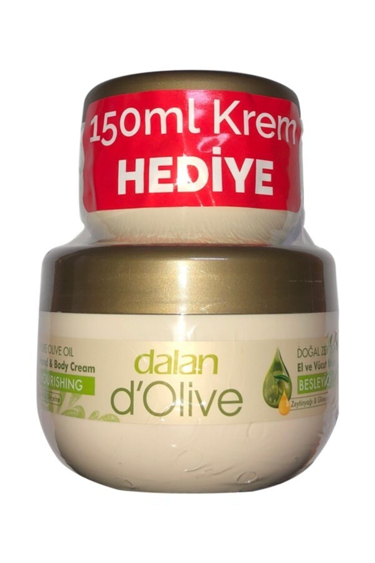 D'olive Zeytinyağlı Besleyici Soft Krem 300 ml 150 ml