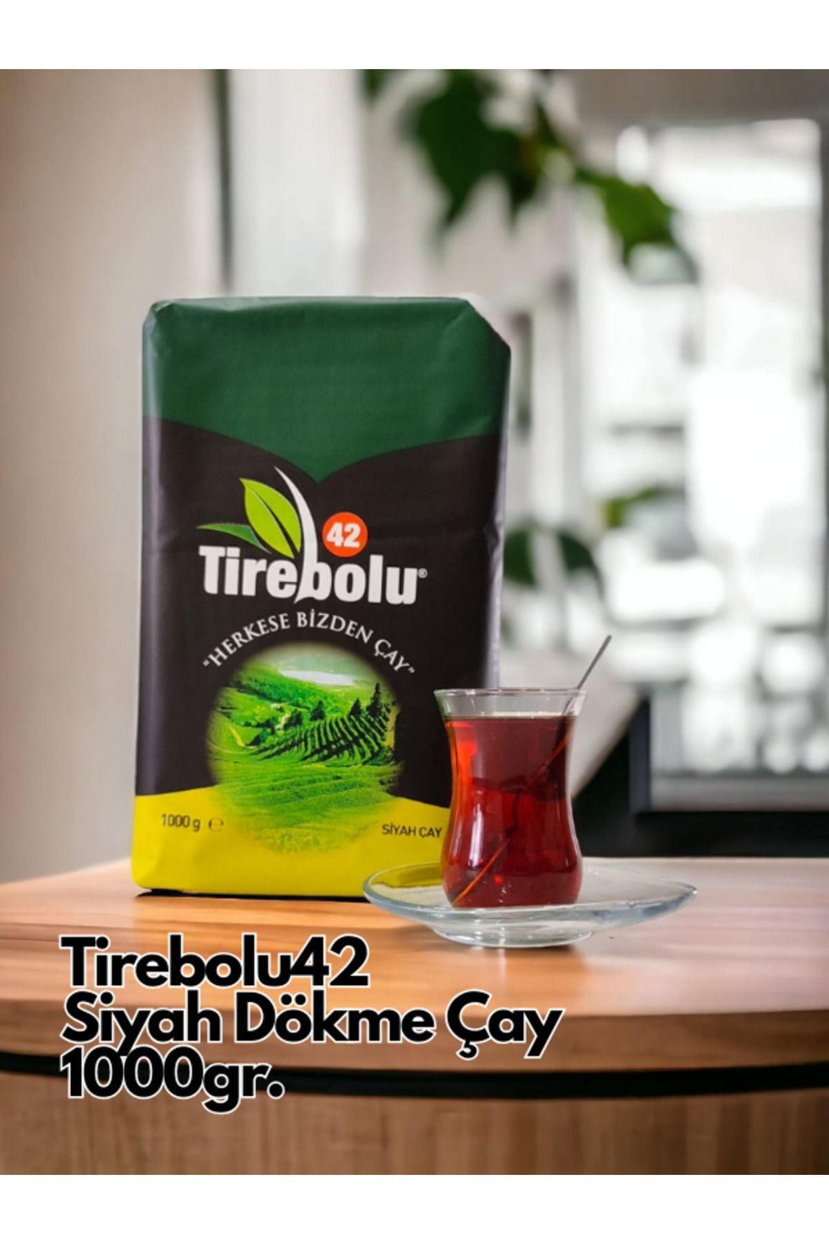 TİREBOLU 42 Dökme Siyah Çay 1kg -12 Adet