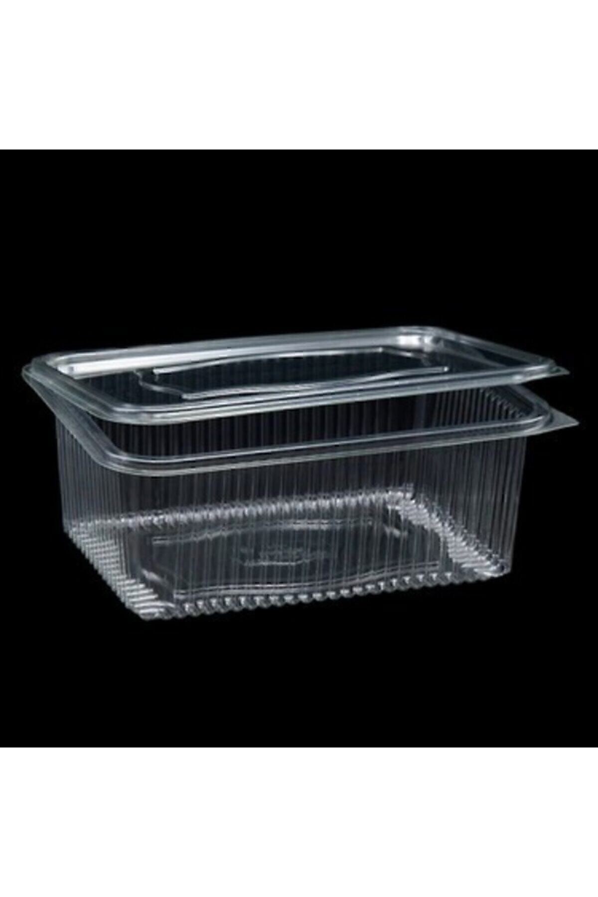 Plastik Plastik Sızdırmaz Kap 1000gr 25 Adet 1 1 - 1,99 L ( Buz Dolabı Kabı)