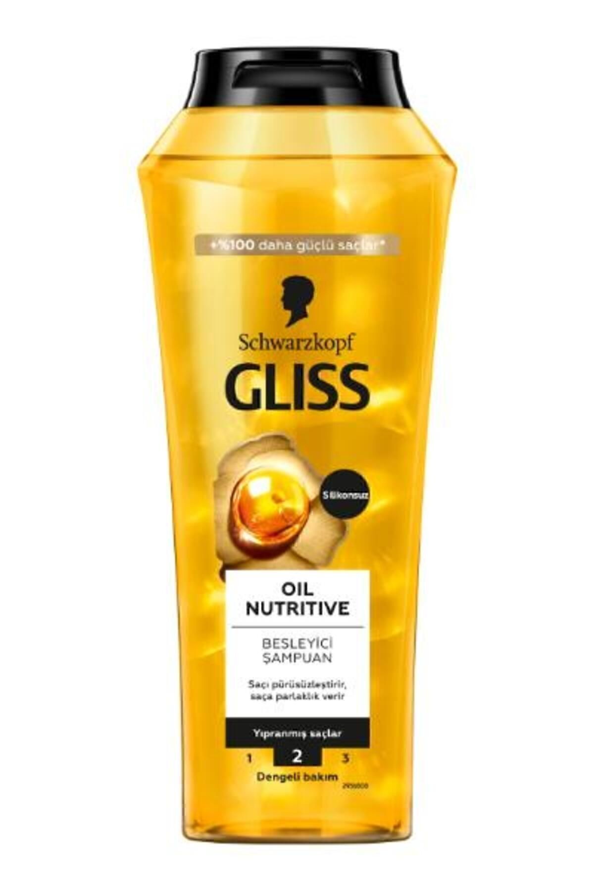 Oil Nutritive Şampuan 400ml x 6'lı Set