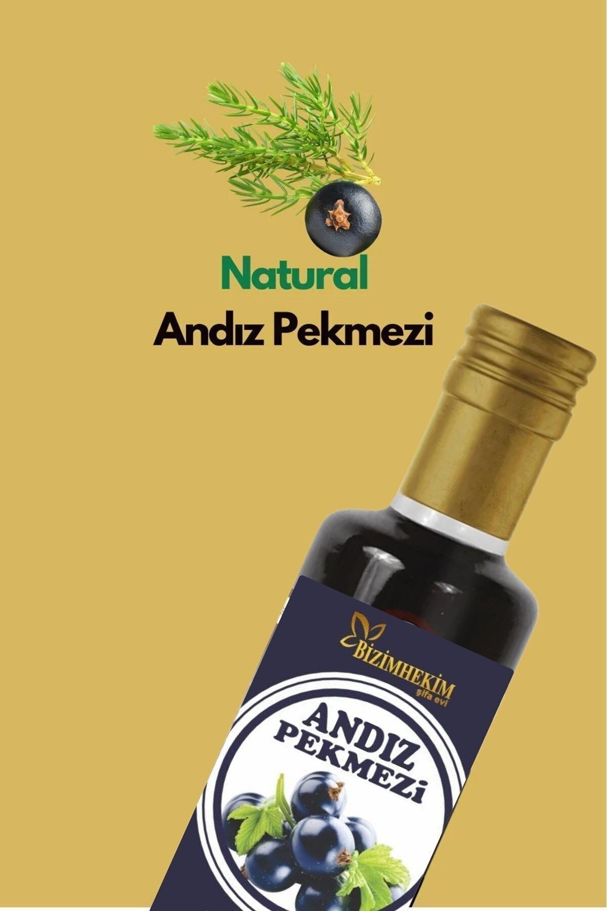 %100 Doğal Andız Pekmezi 680 gr Koruyucusuz Katkısız Andız (Ardıç) Pekmezi