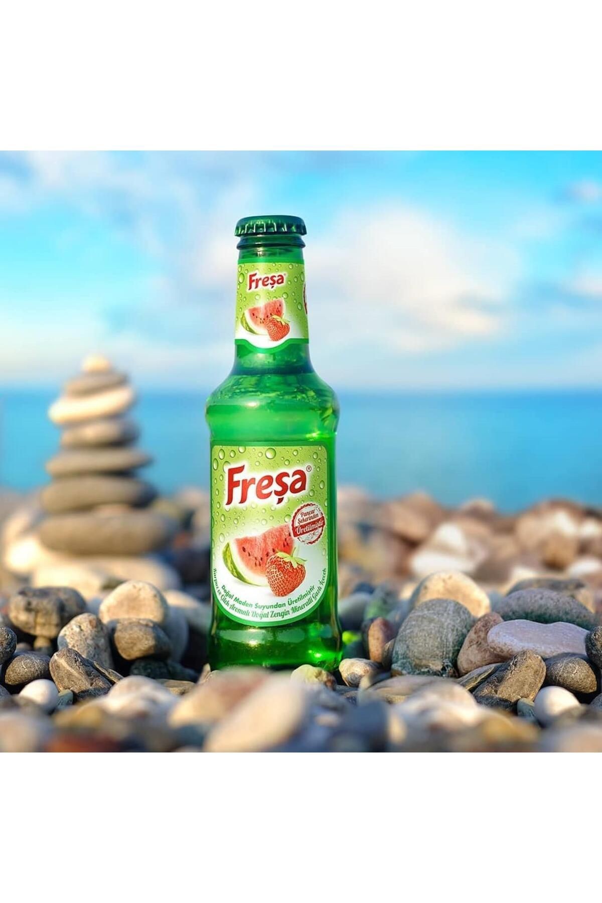 Freşa Karpuz Çilek Aromalı Maden Suyu 200 Ml X 6 Adet