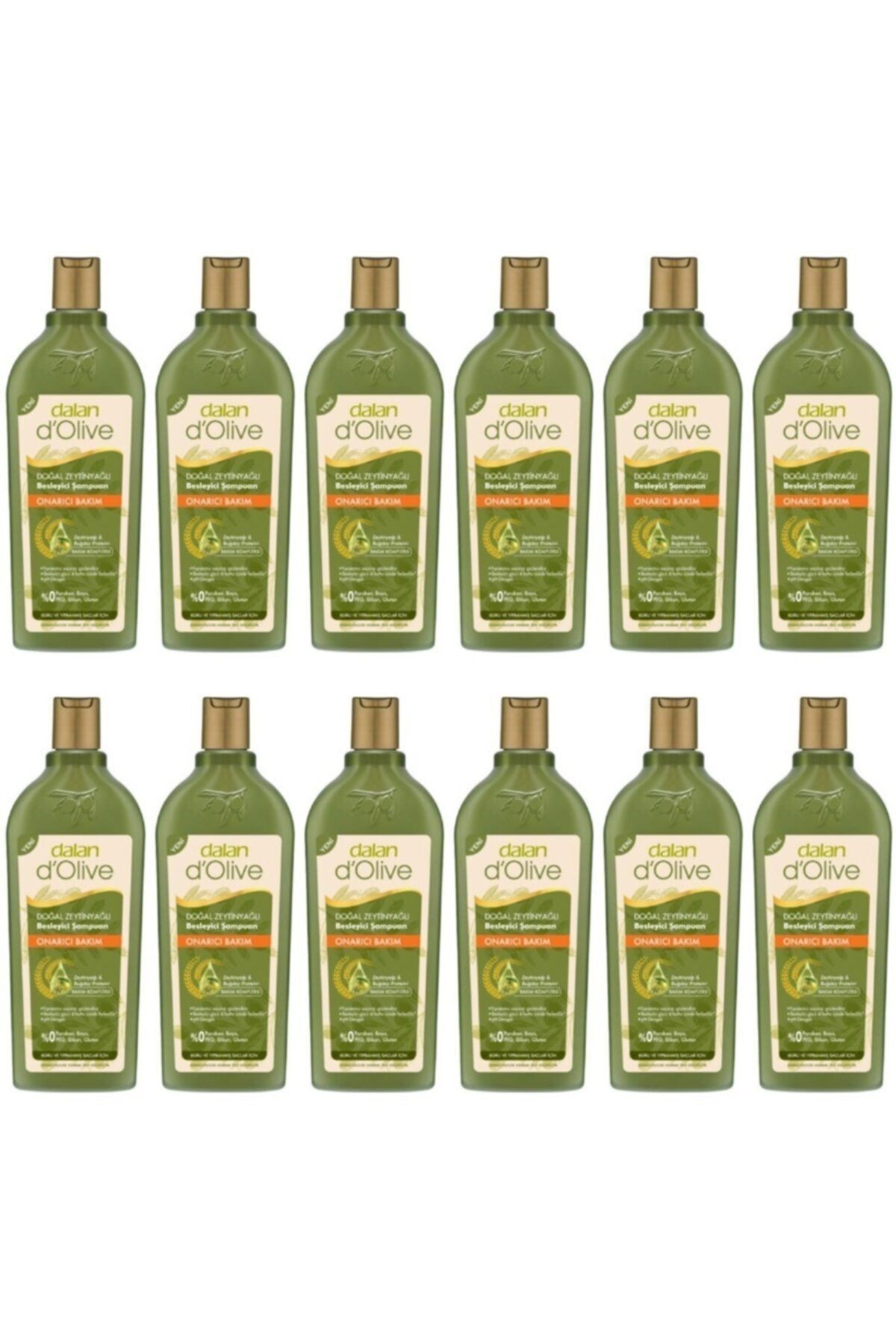 Onarıcı Bakım Şampuanı 400 ml 12 Adet + Biota Duş Jeli
