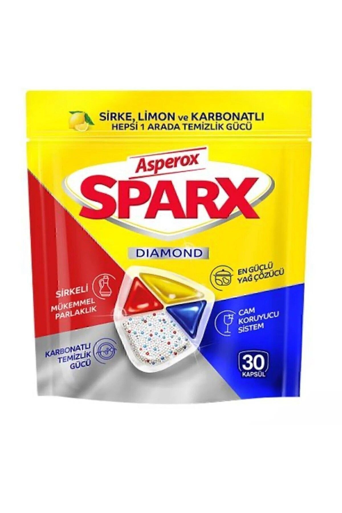 Sparx Bulaşık Makinesi Deterjanı 30lu 4 Adet