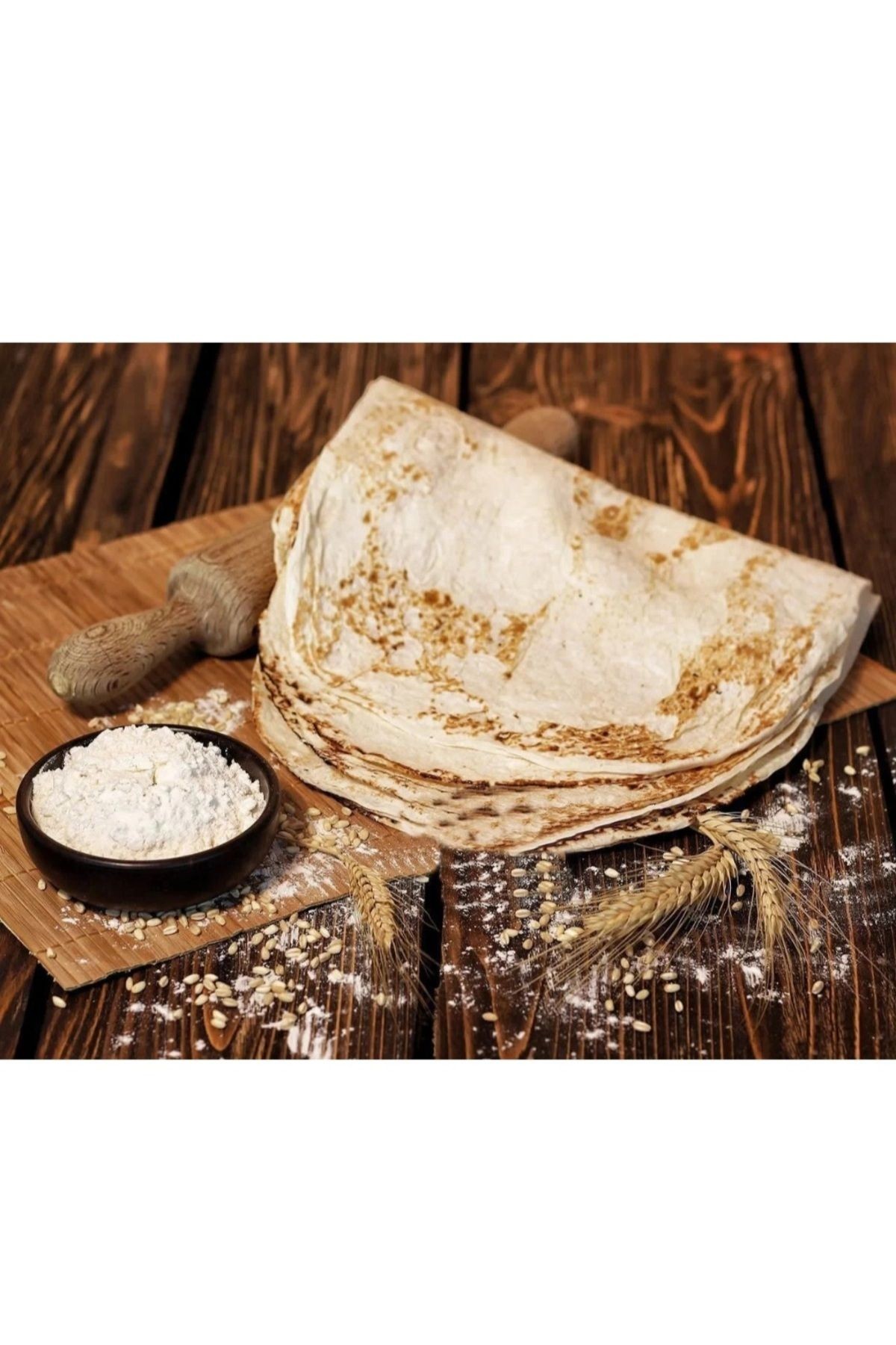 Bereket Tandır Lavaş Ekmeği - Doğal - Günlük - El Yapımı 10 Adet - 1200 gr
