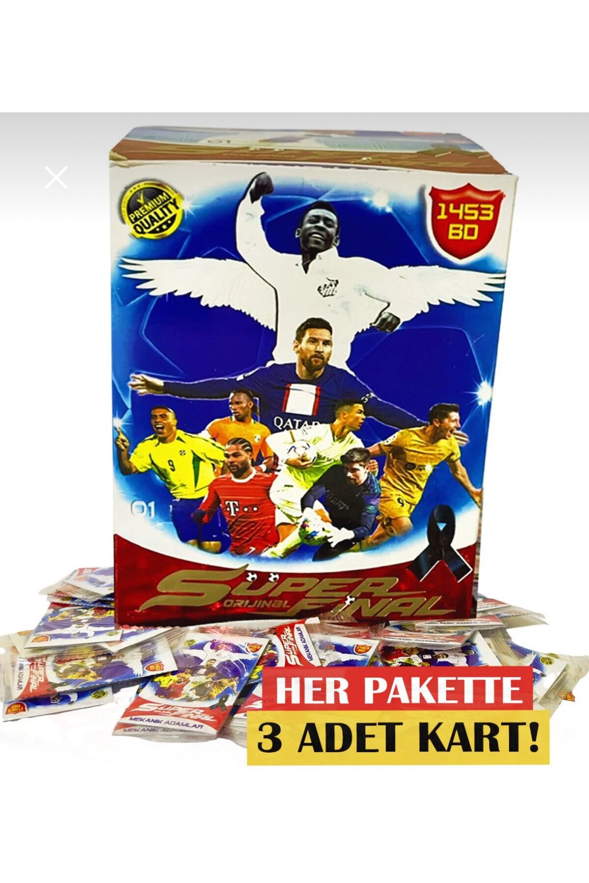 2023 Süper Final  400 Adet Güncel Futbol Oyuncu Kartları - Efsane 10 Yaşında!