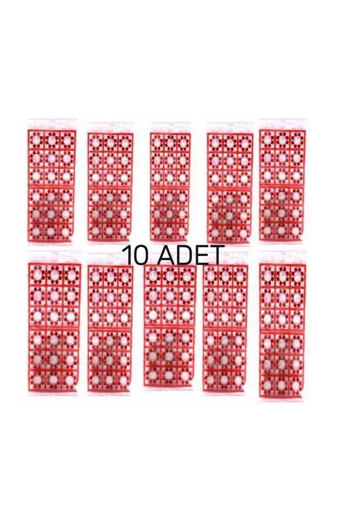 12 Yaş 18x8li Kapsül Mermi Şeridi - 1 Adet - Toplam 1728 Adet Atış Yeşil